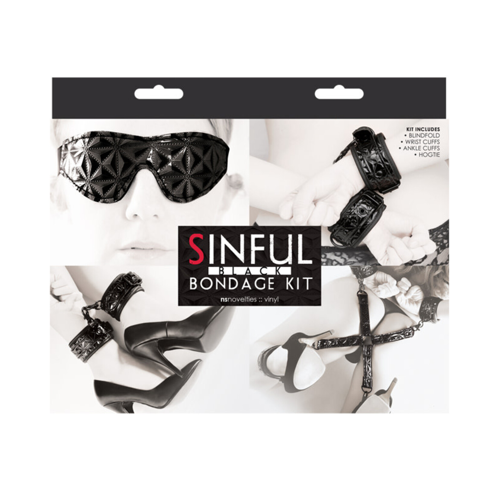 NS Novelties Sinful - Bondage Kit - Black
