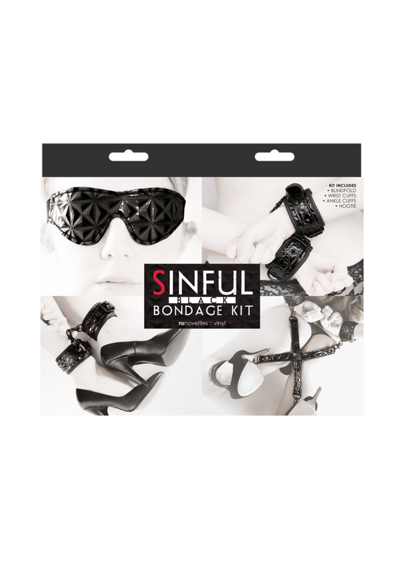 NS Novelties Sinful - Bondage Kit - Black