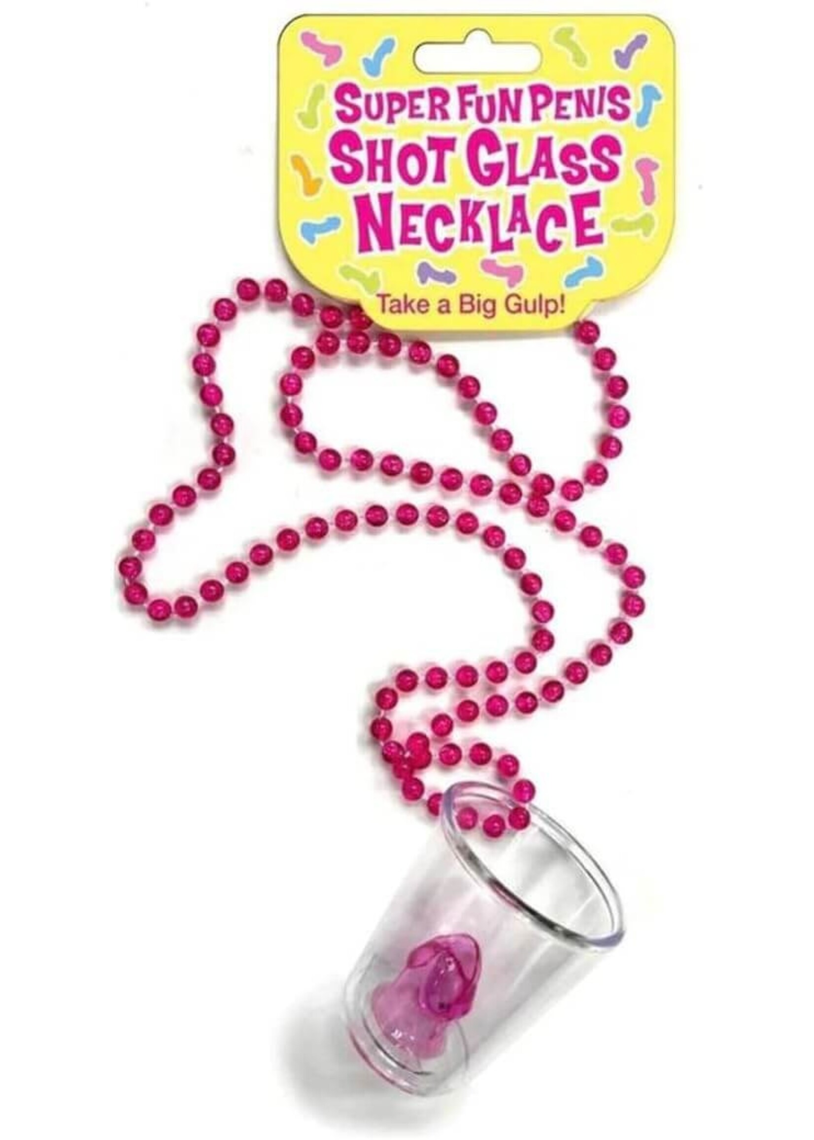 Super Fun Penis Shot Glass Necklace