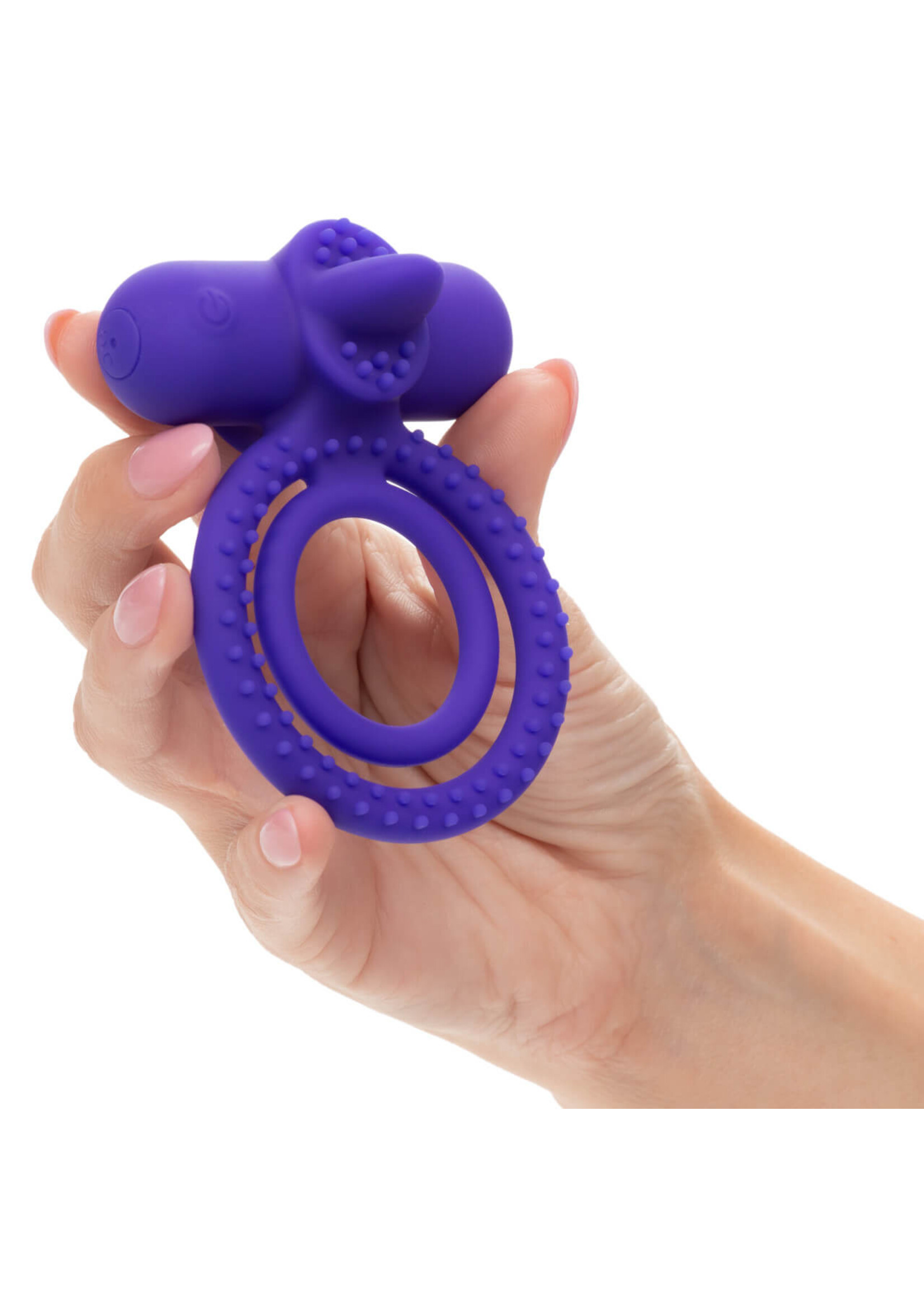 Cal Exotic Novelties Silicone Rechargeable Dual Climaxer