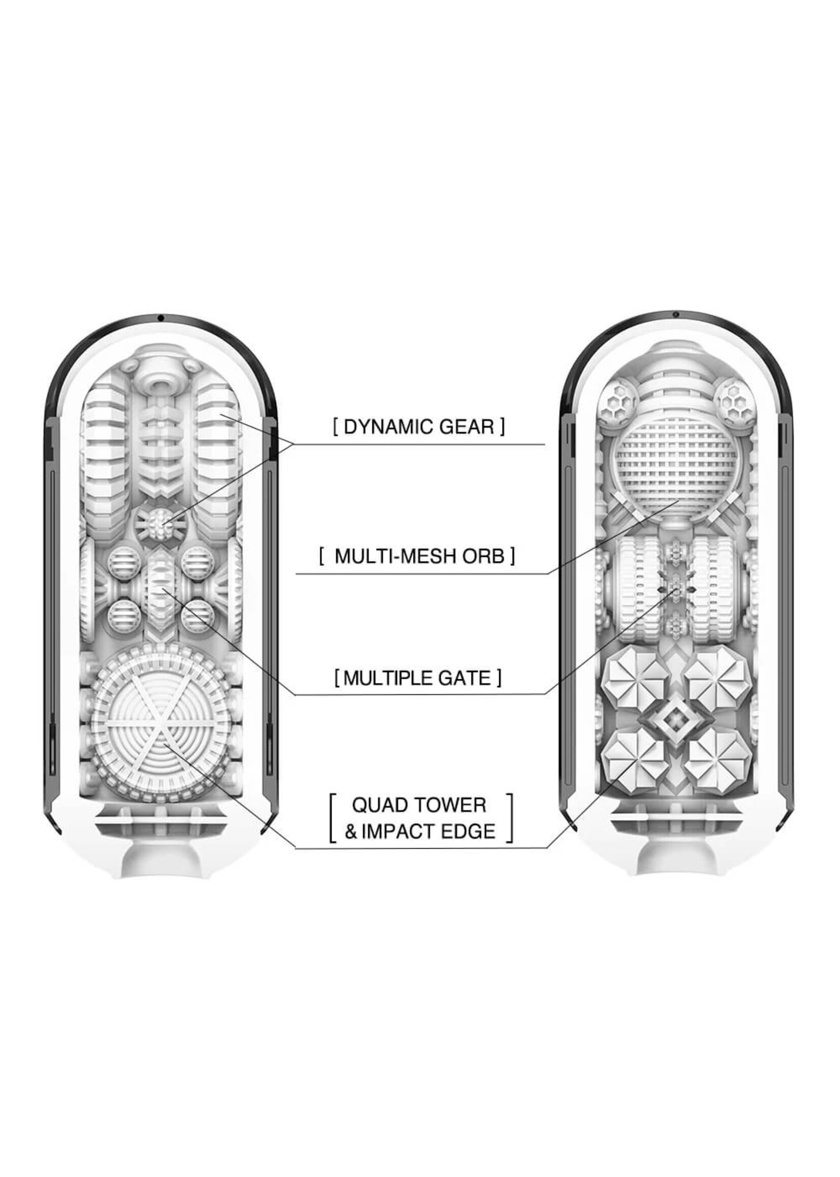Tenga Tenga Flip Zero Gravity Black