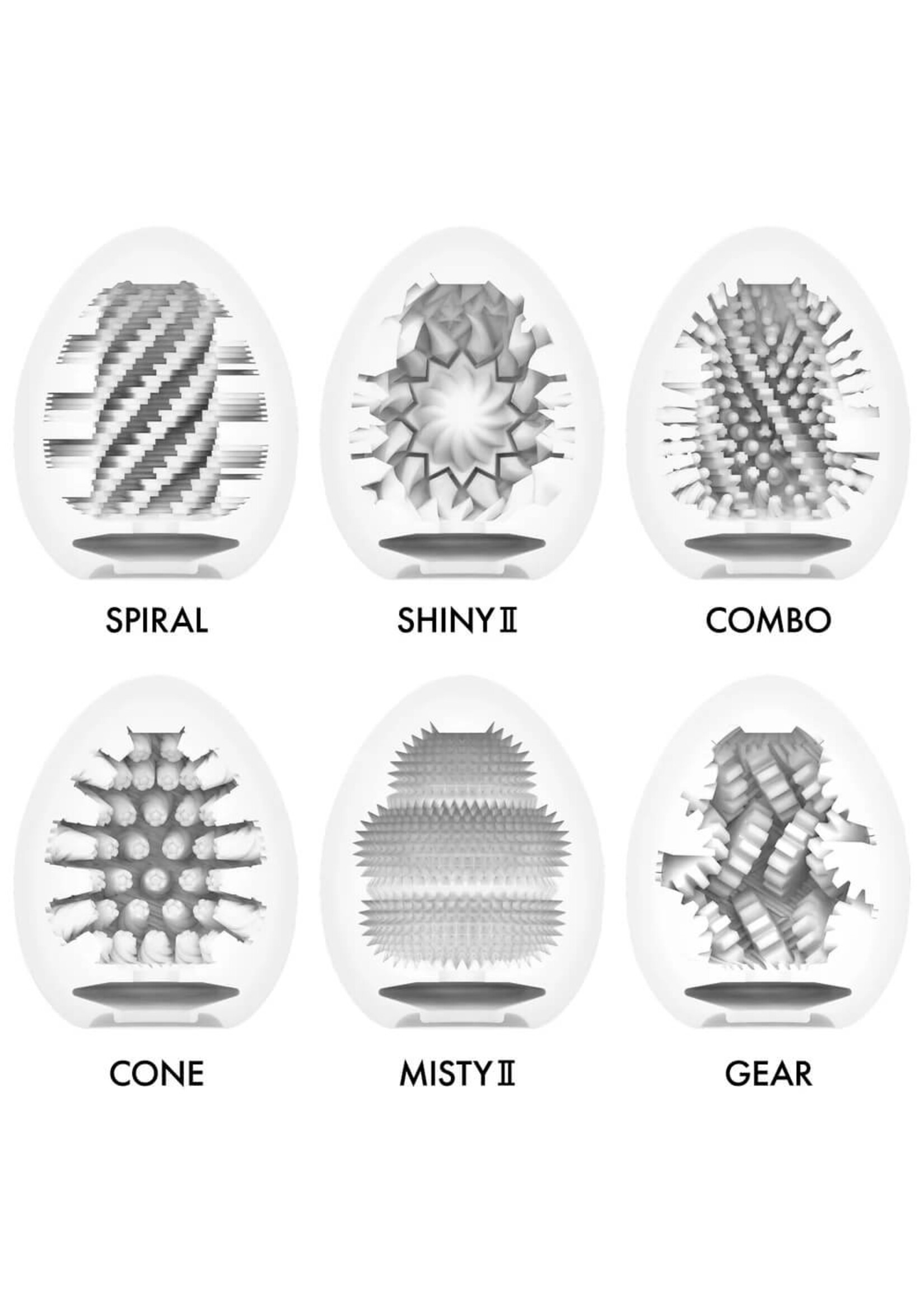 Tenga Egg Variety Pack - Hard Boiled II