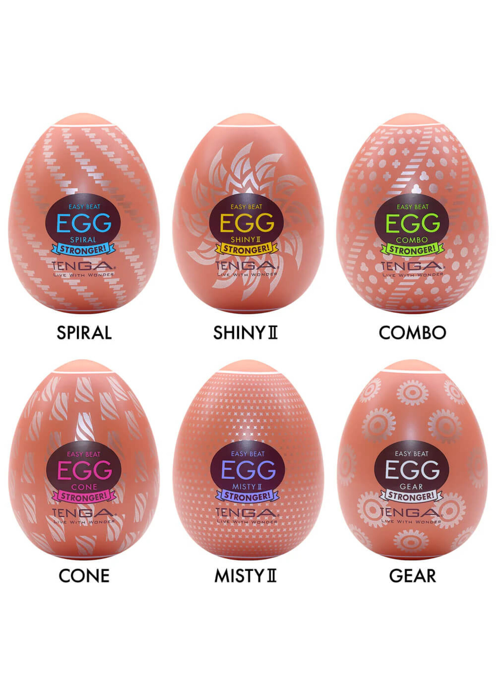 Tenga Egg Variety Pack - Hard Boiled II