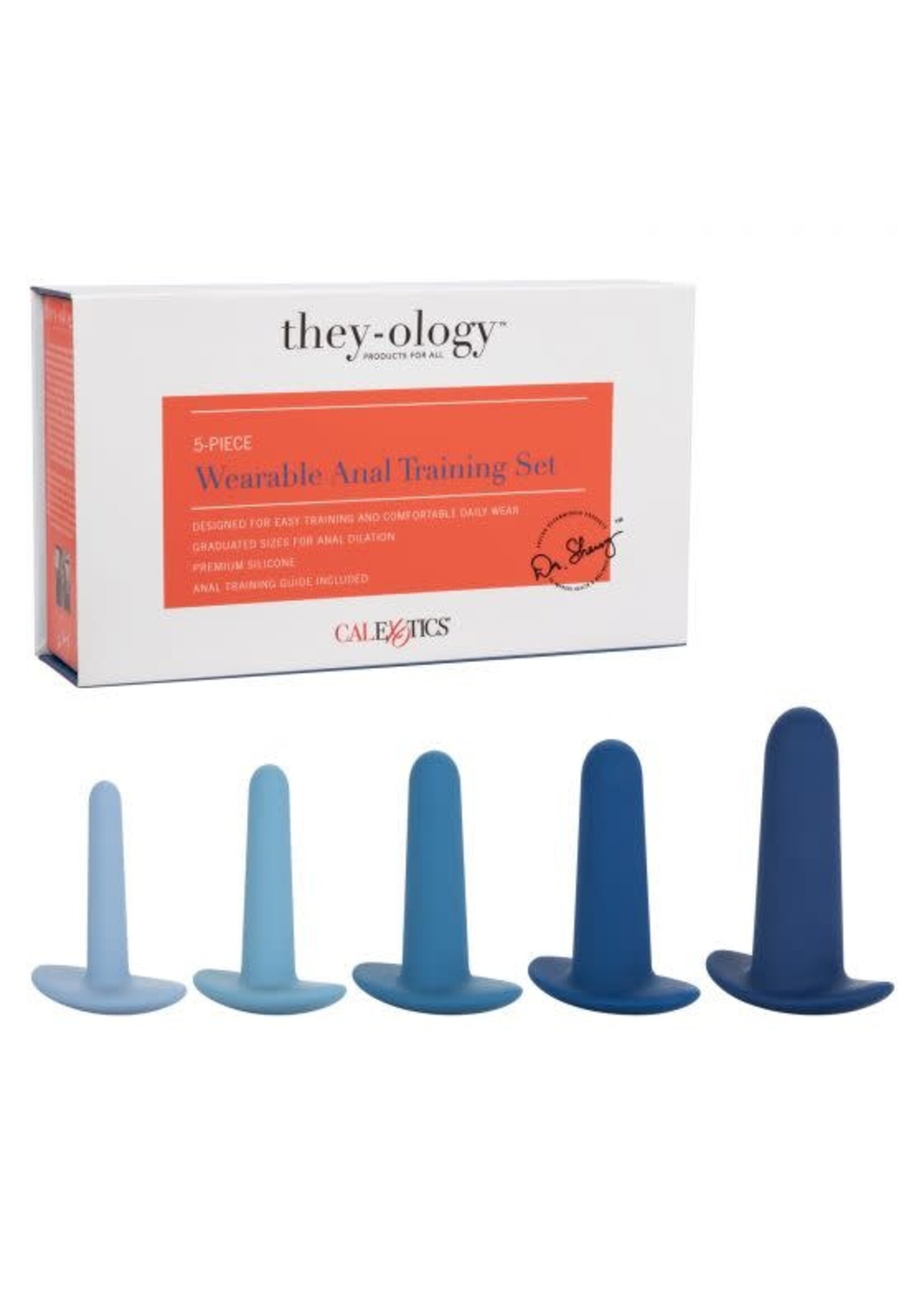 Cal Exotic Novelties They-ology 5-Piece Wearable Anal Training Set
