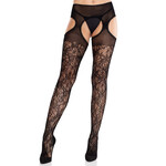 Leg Avenue Amaya Lace Suspender Tights