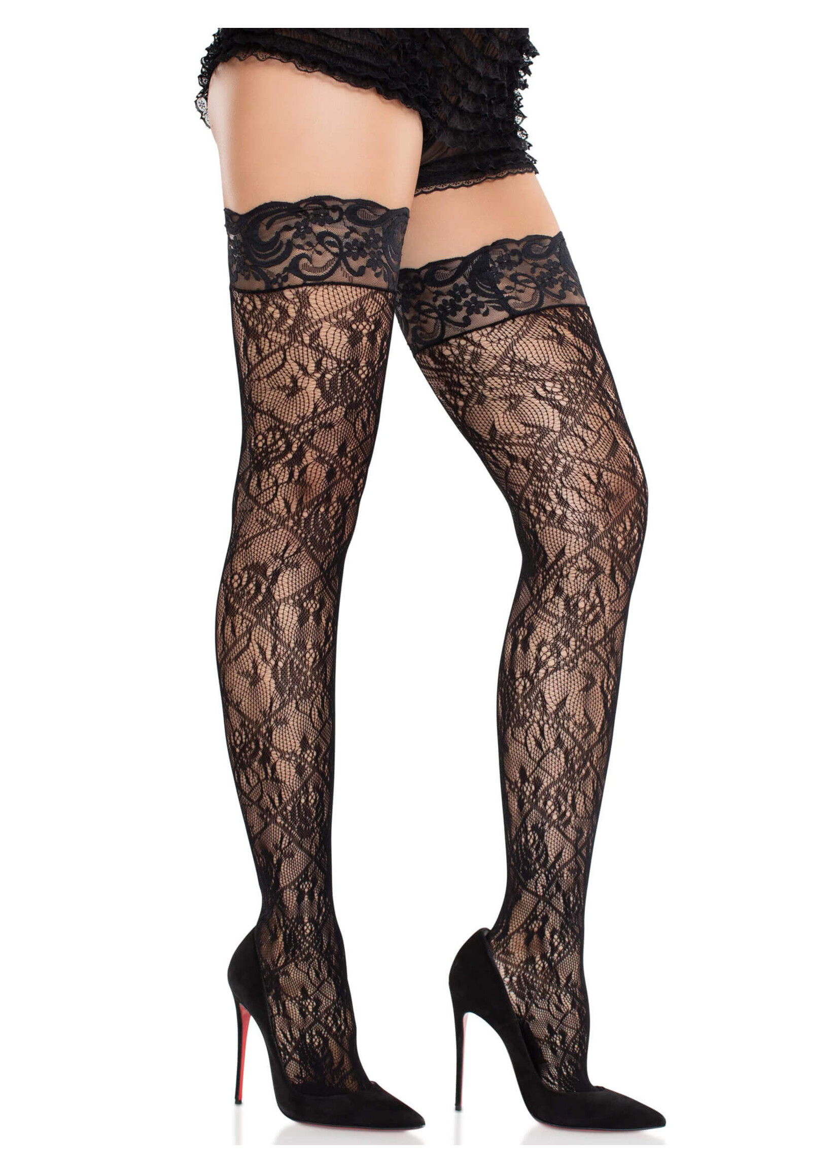 Leg Avenue Primrose Lace Thigh Highs