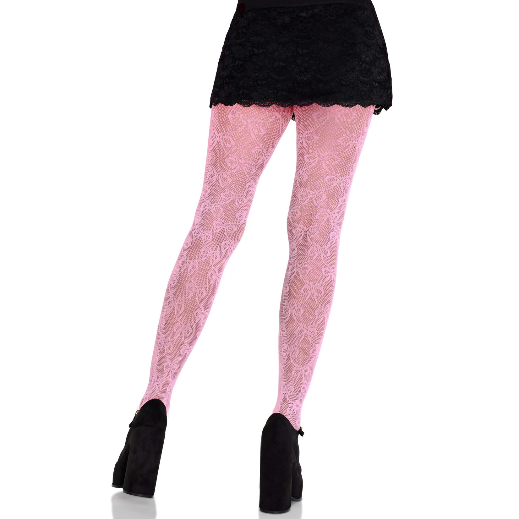 Leg Avenue Bow Babe Net Tights
