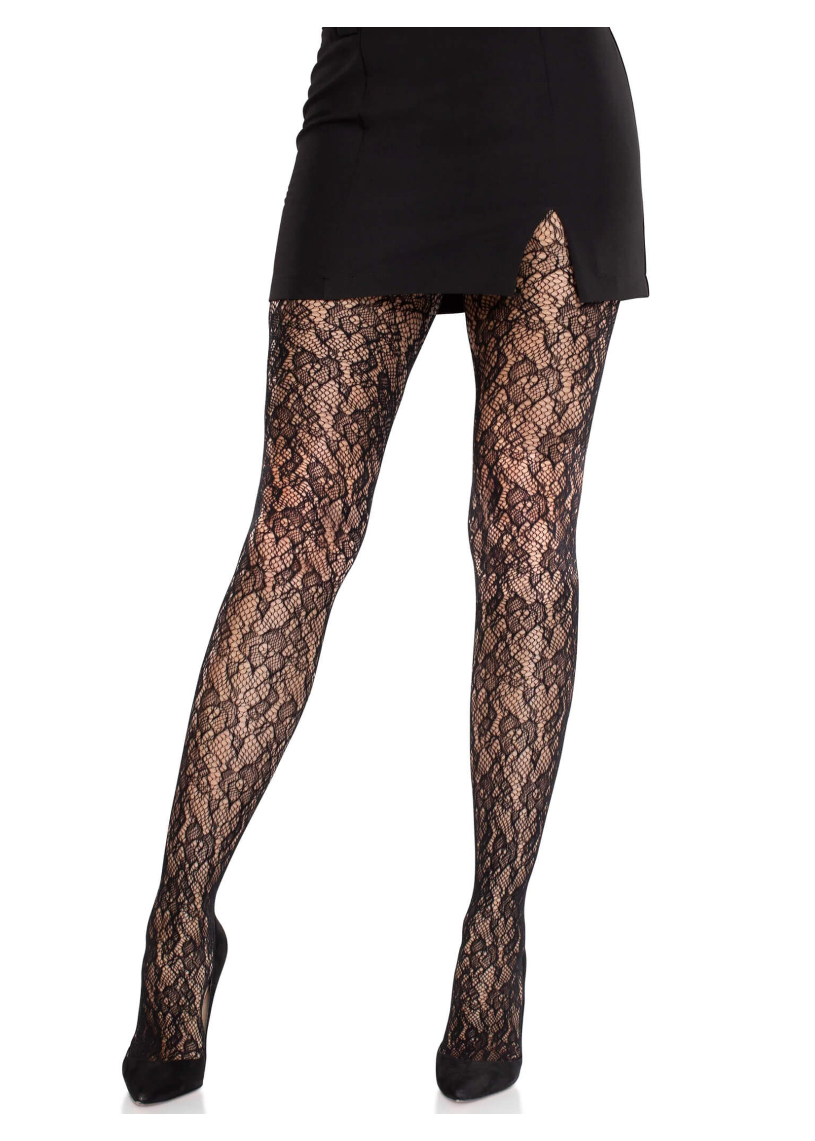 Leg Avenue Camellia Lace Tights
