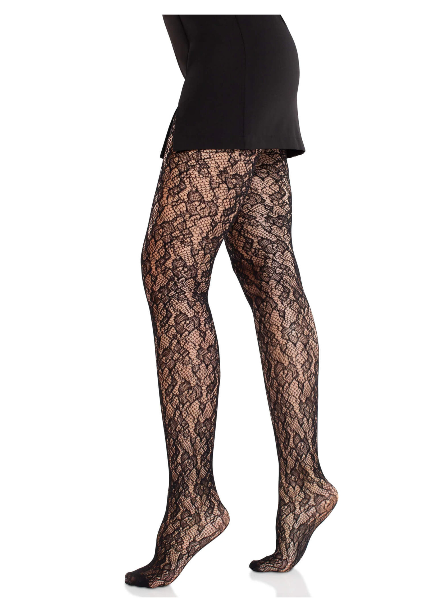 Leg Avenue Camellia Lace Tights