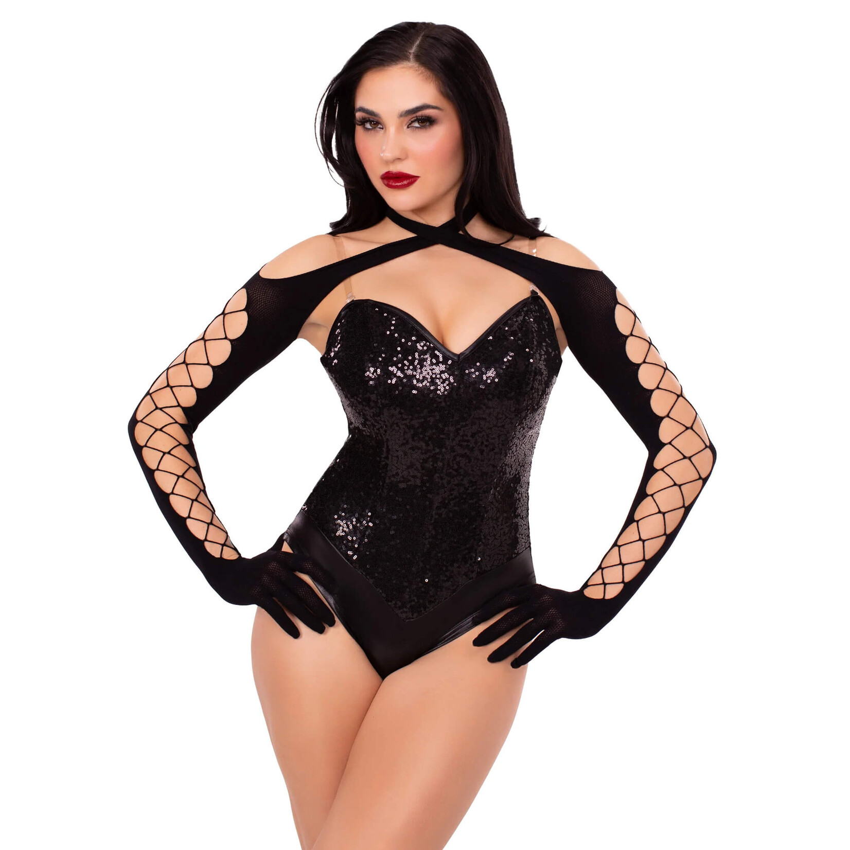 Leg Avenue Opaque Gloved Shrug