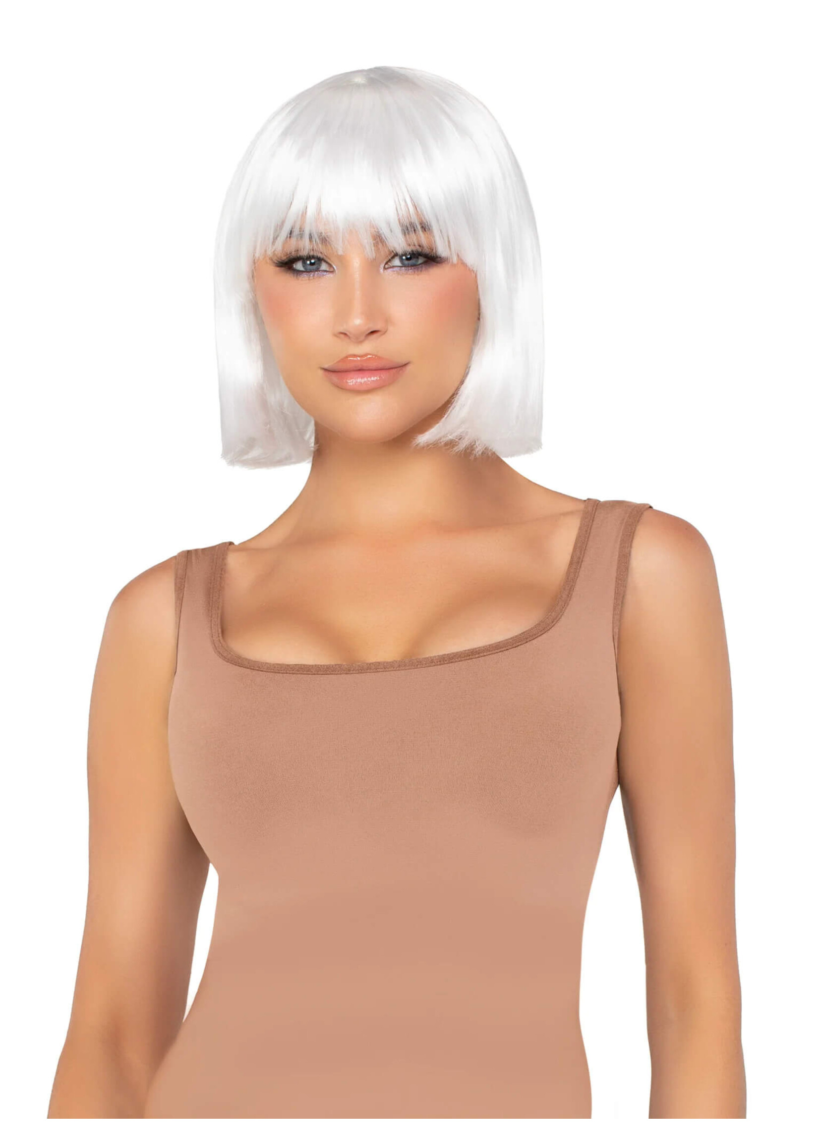 Leg Avenue 13" Pearlescent Short Bob Wig