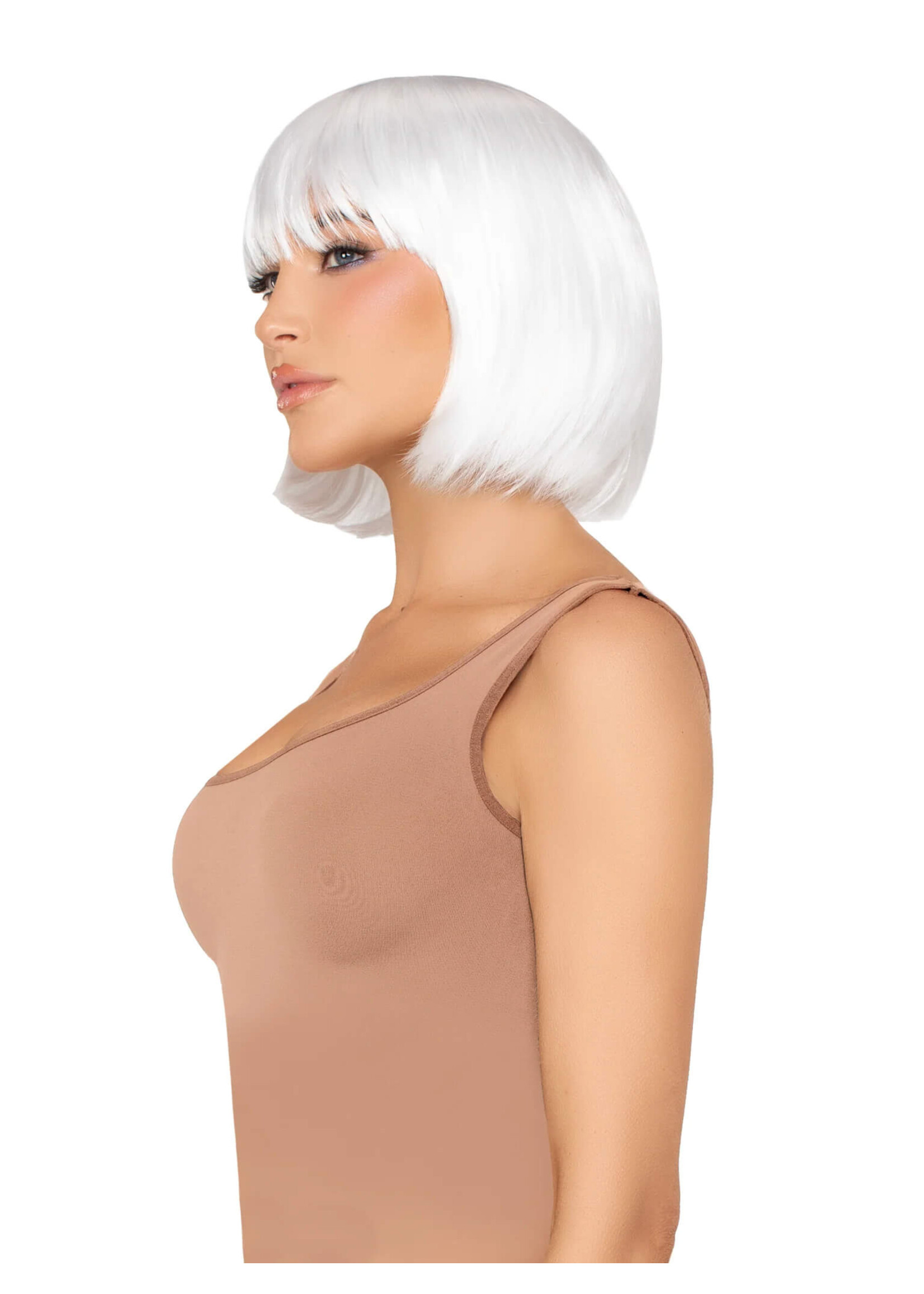 Leg Avenue 13" Pearlescent Short Bob Wig