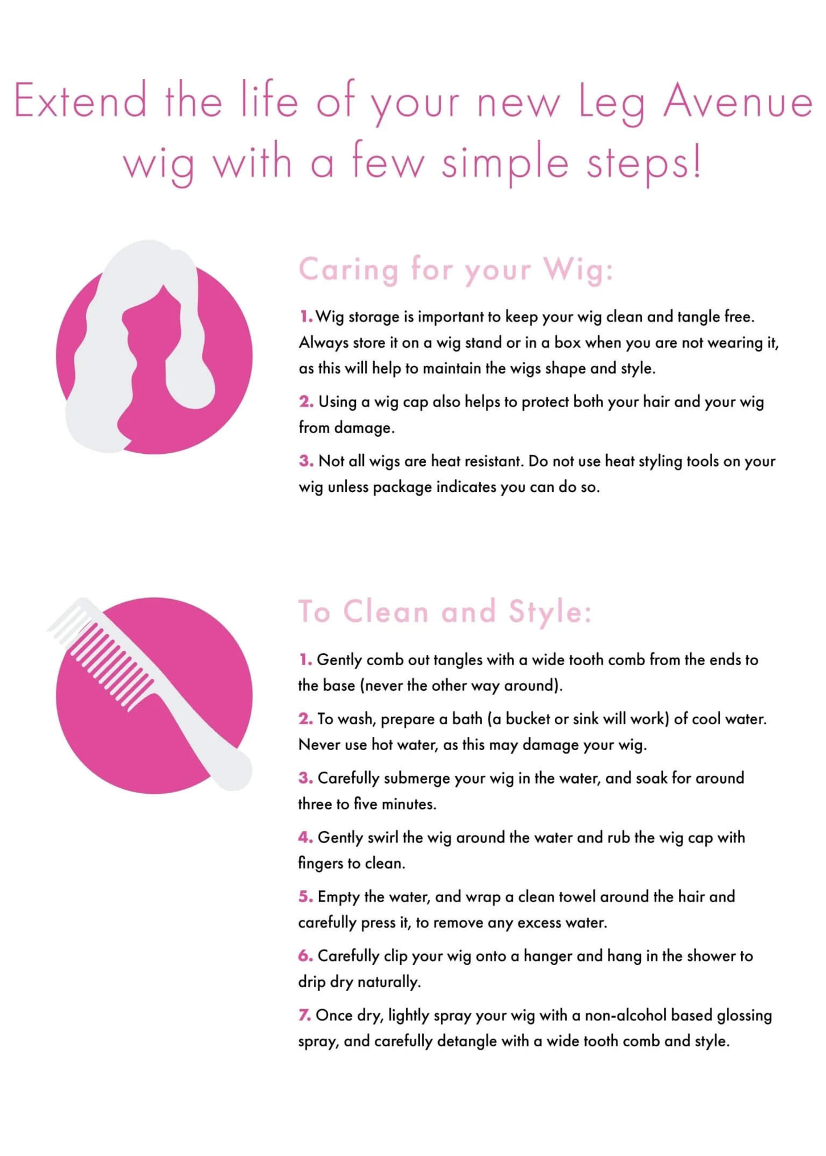 Leg Avenue 27" Long Wavy Wig