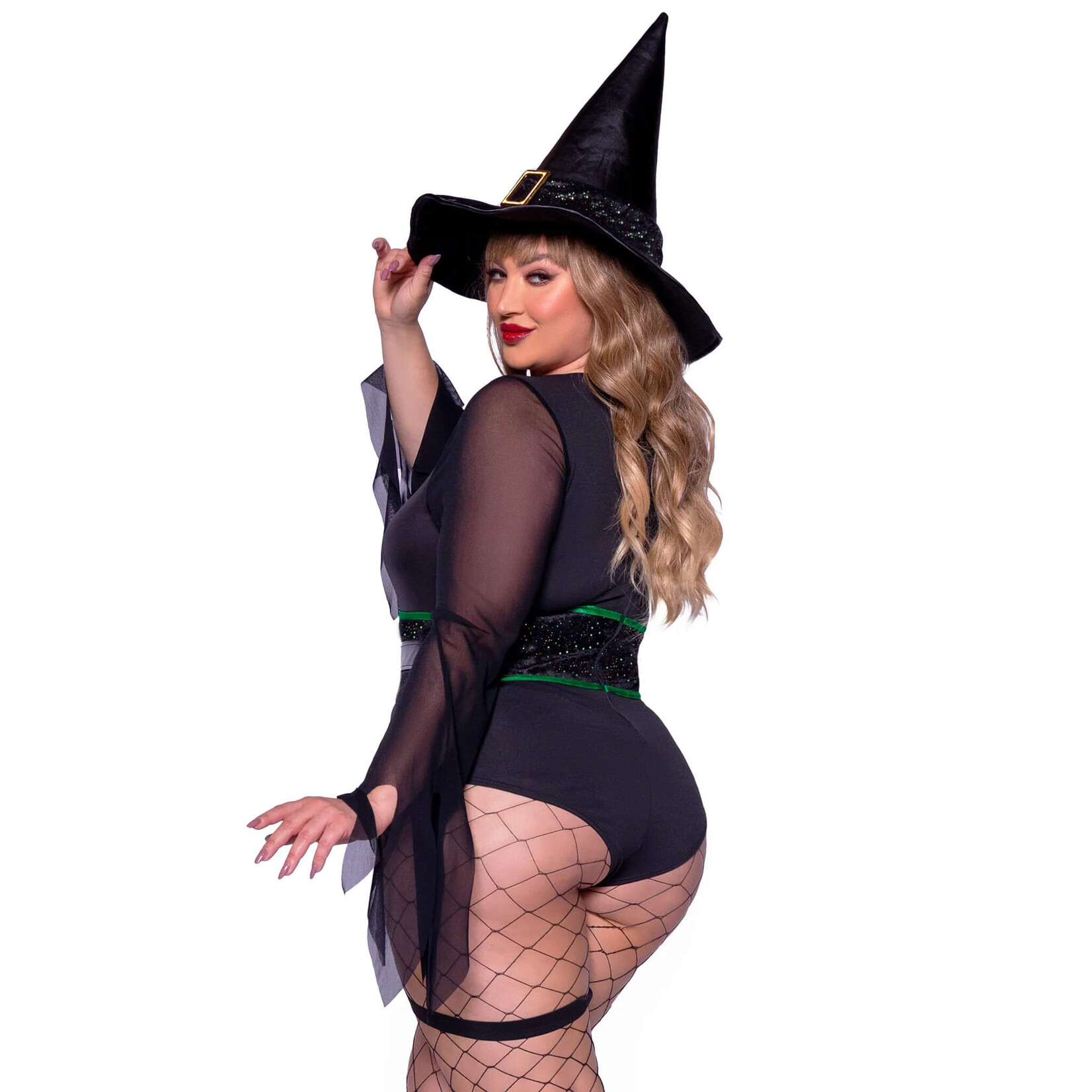 Leg Avenue 2 PC Broomstick Babe Plus