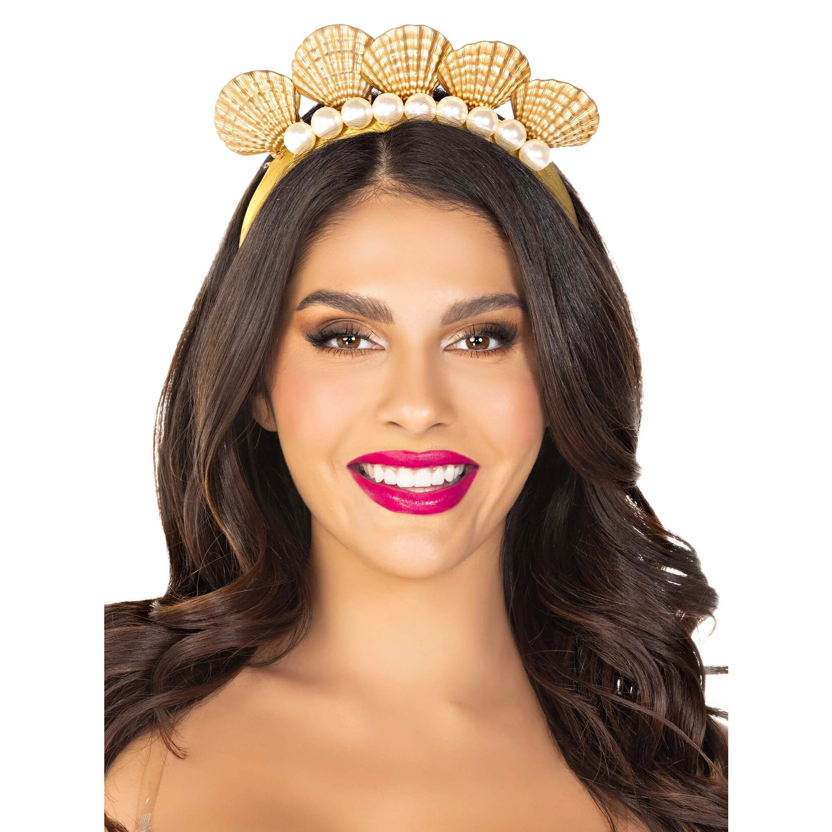 Leg Avenue Pearl Shell Mermaid Crown Headband