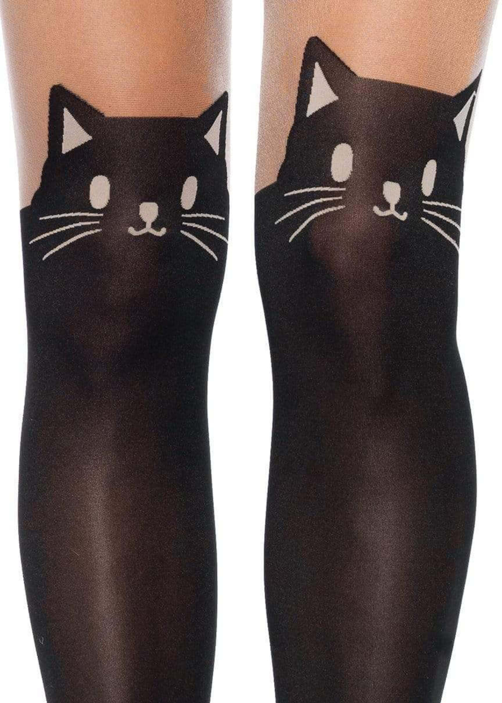 Leg Avenue Kura Black Cat Tights
