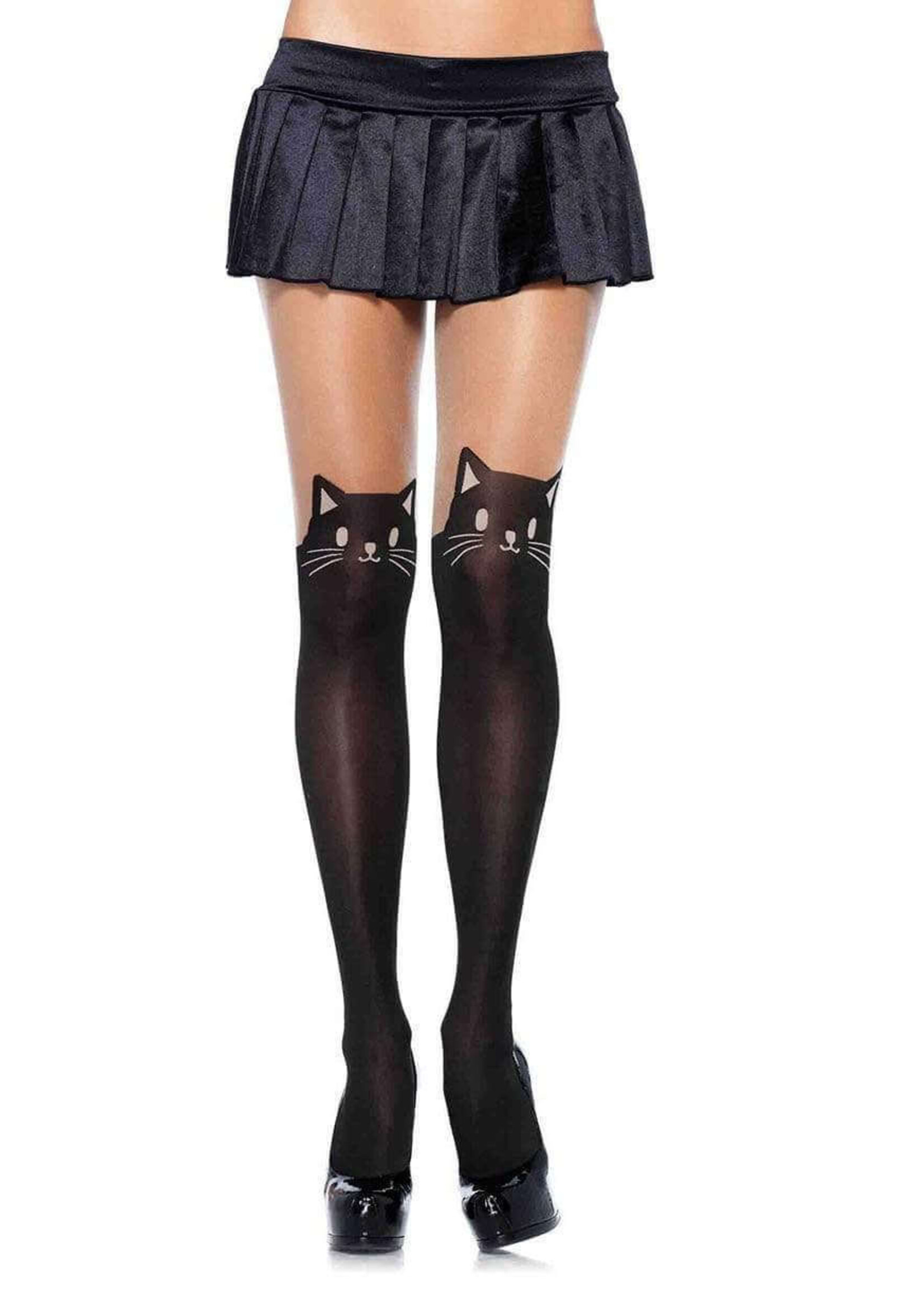 Leg Avenue Kura Black Cat Tights