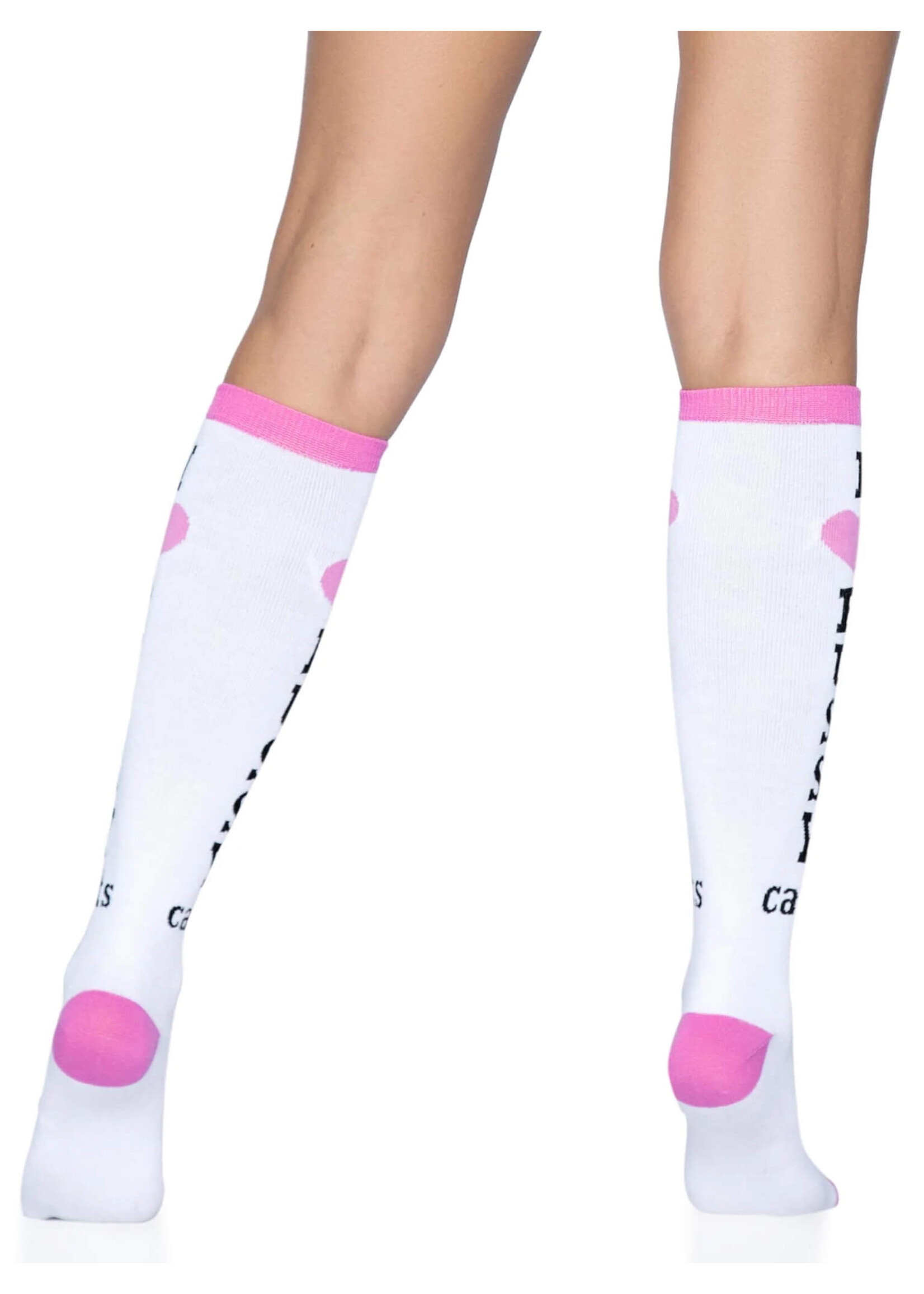 Leg Avenue Pussycat Knee Socks