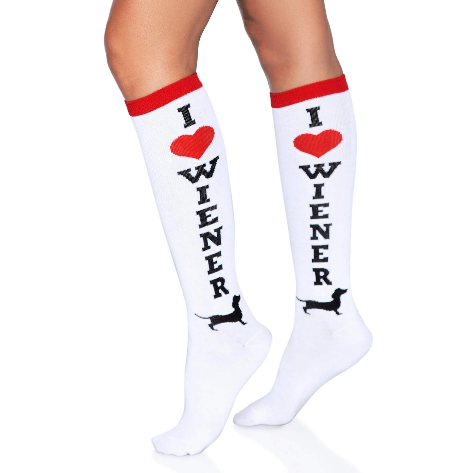 Leg Avenue Wiener Dog Knee Socks