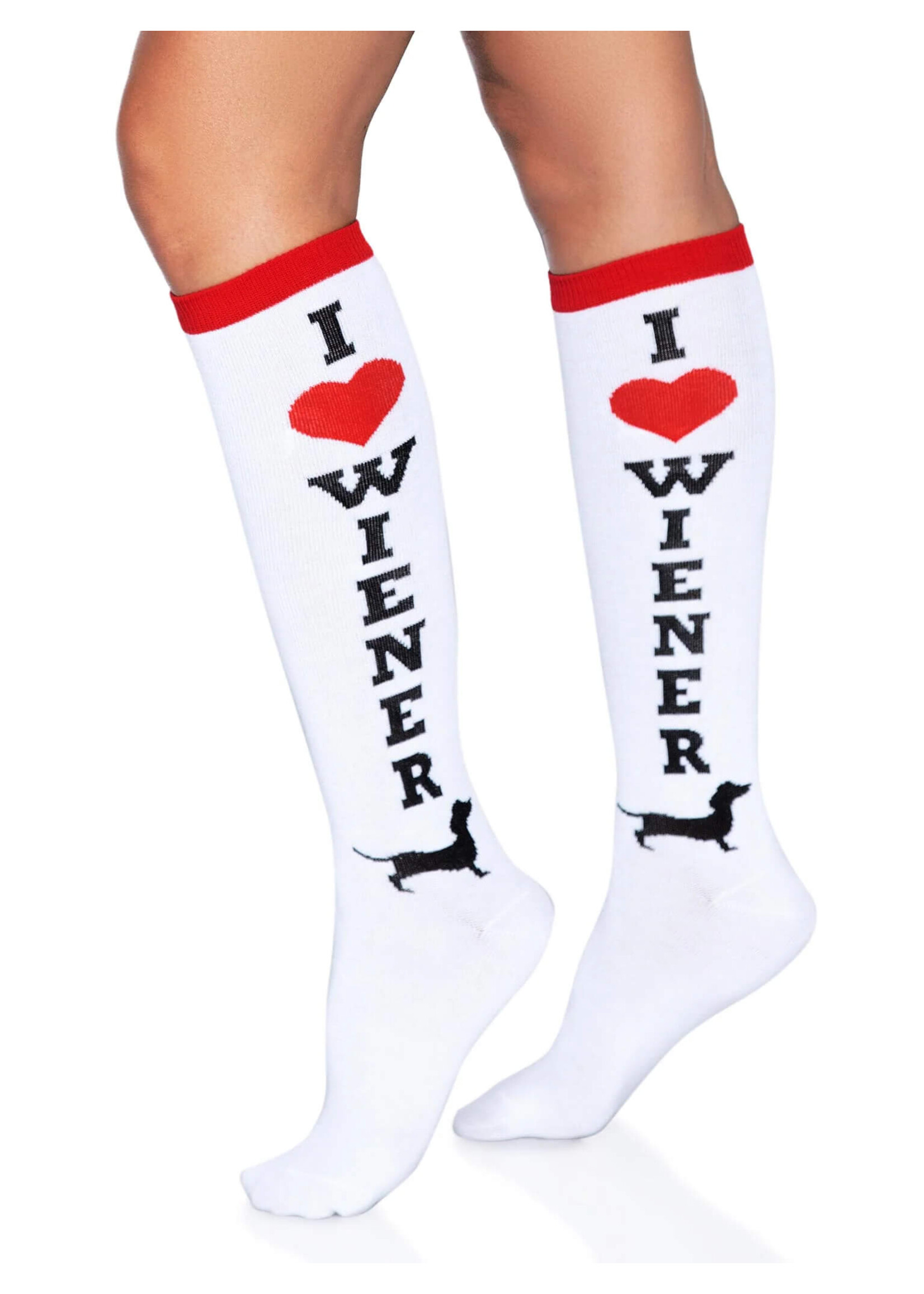 Leg Avenue Wiener Dog Knee Socks