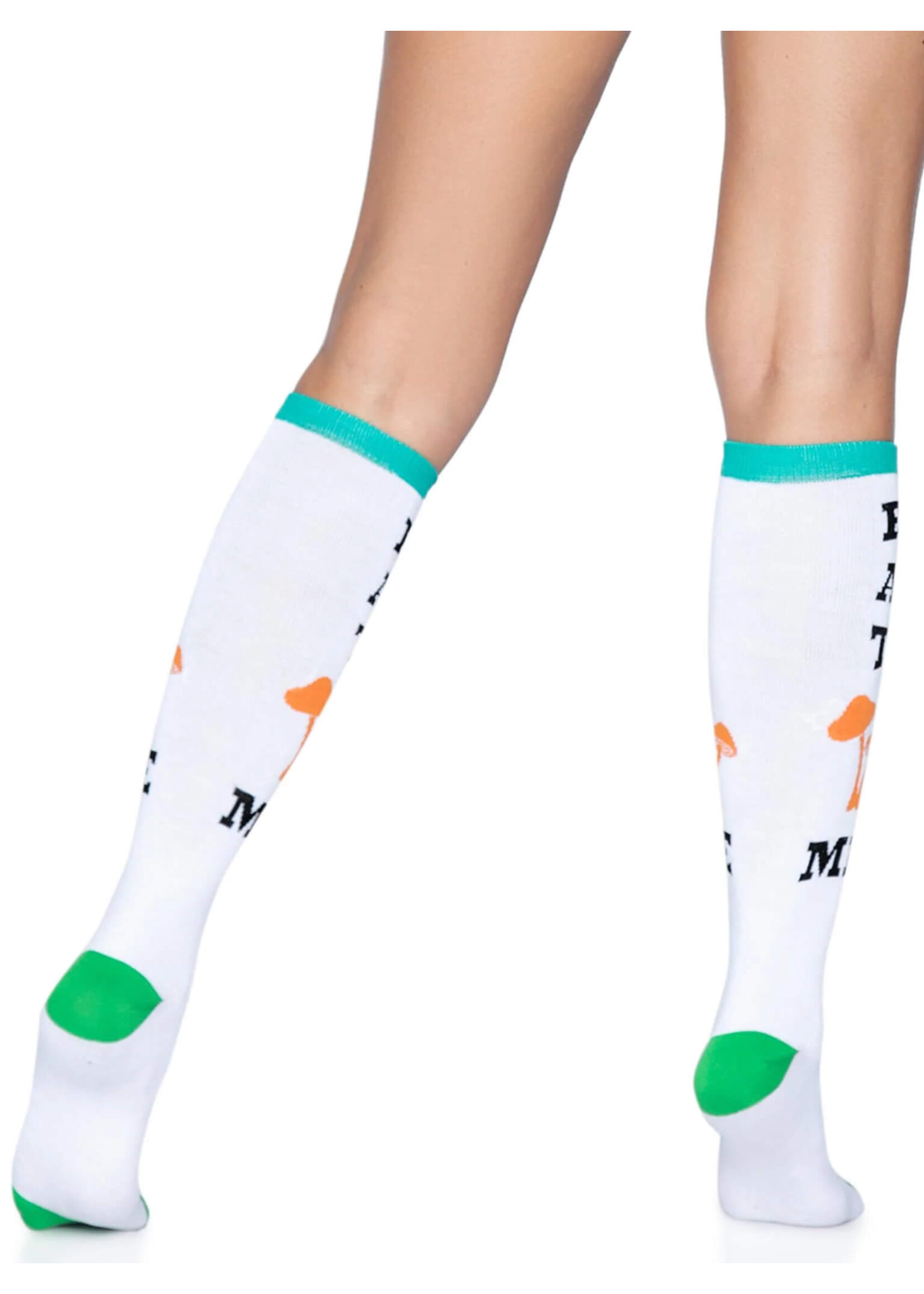 Leg Avenue Eat Me Knee Socks