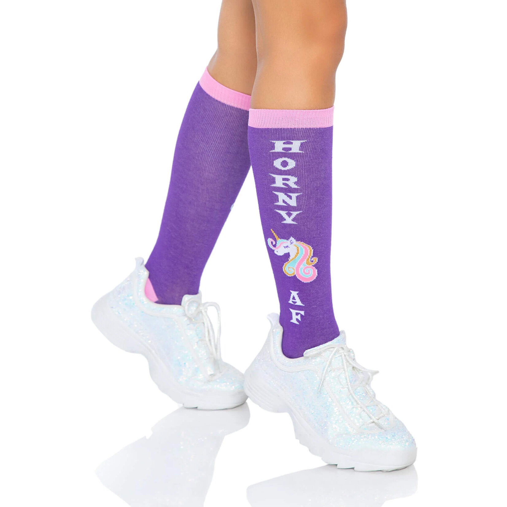 Leg Avenue Horny AF Knee Socks