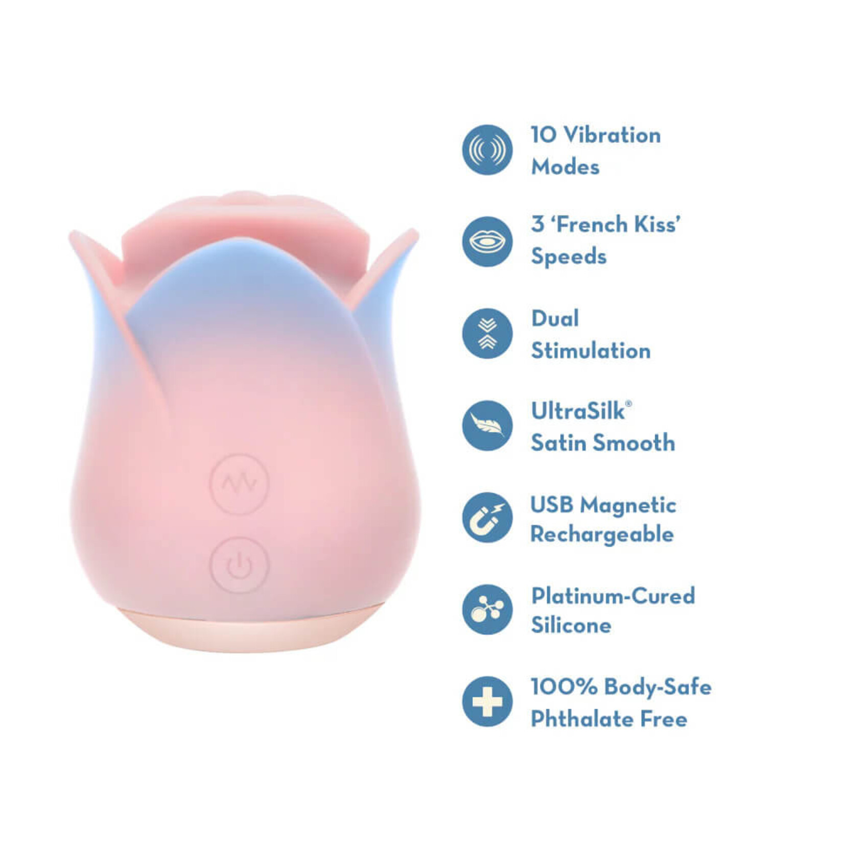 Blush Blush Collection - Kissing Rose - Pink