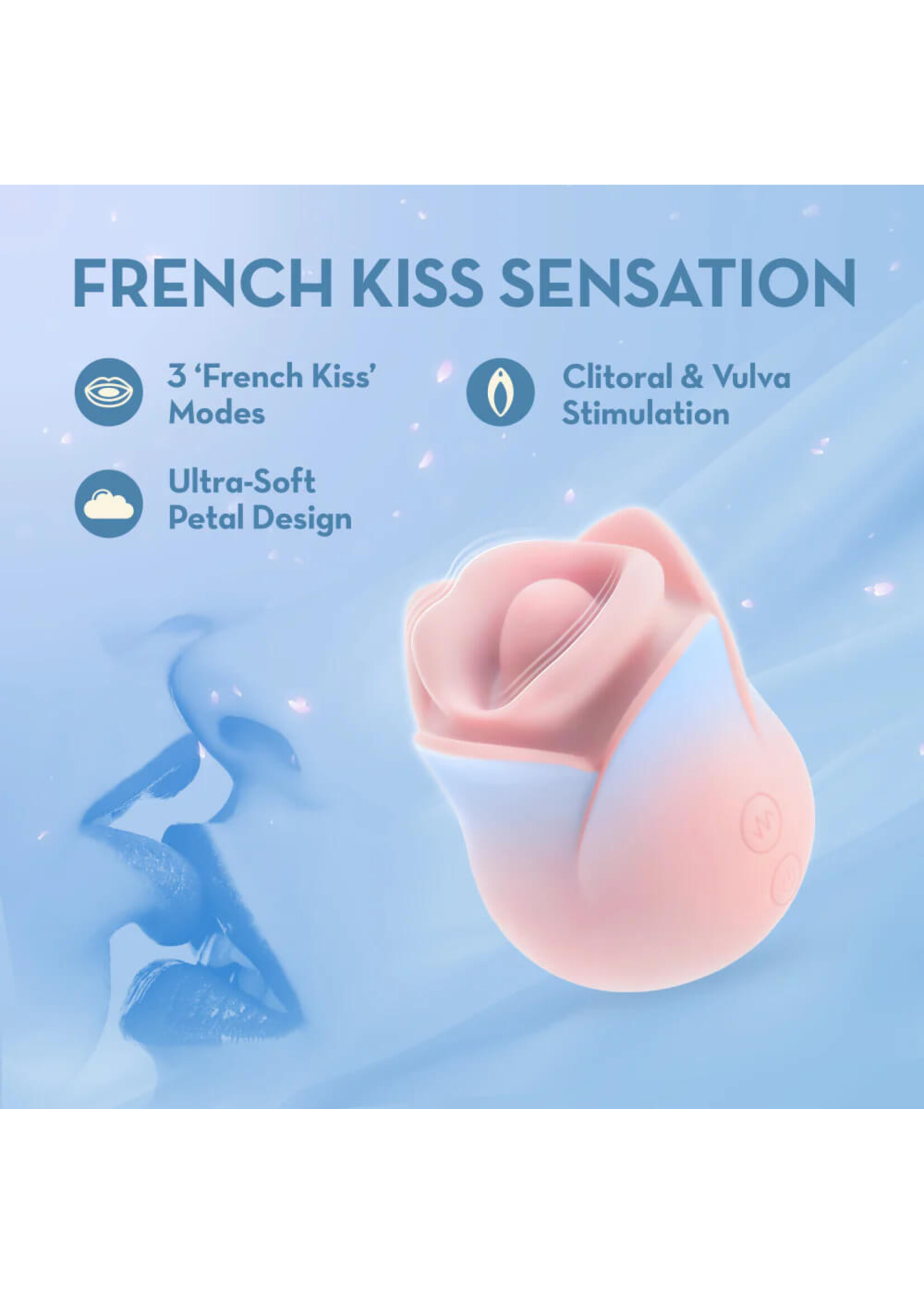 Blush Blush Collection - Kissing Rose - Pink