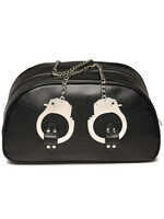 Cuffed and Loaded Travel Bag with Handcuff Handles