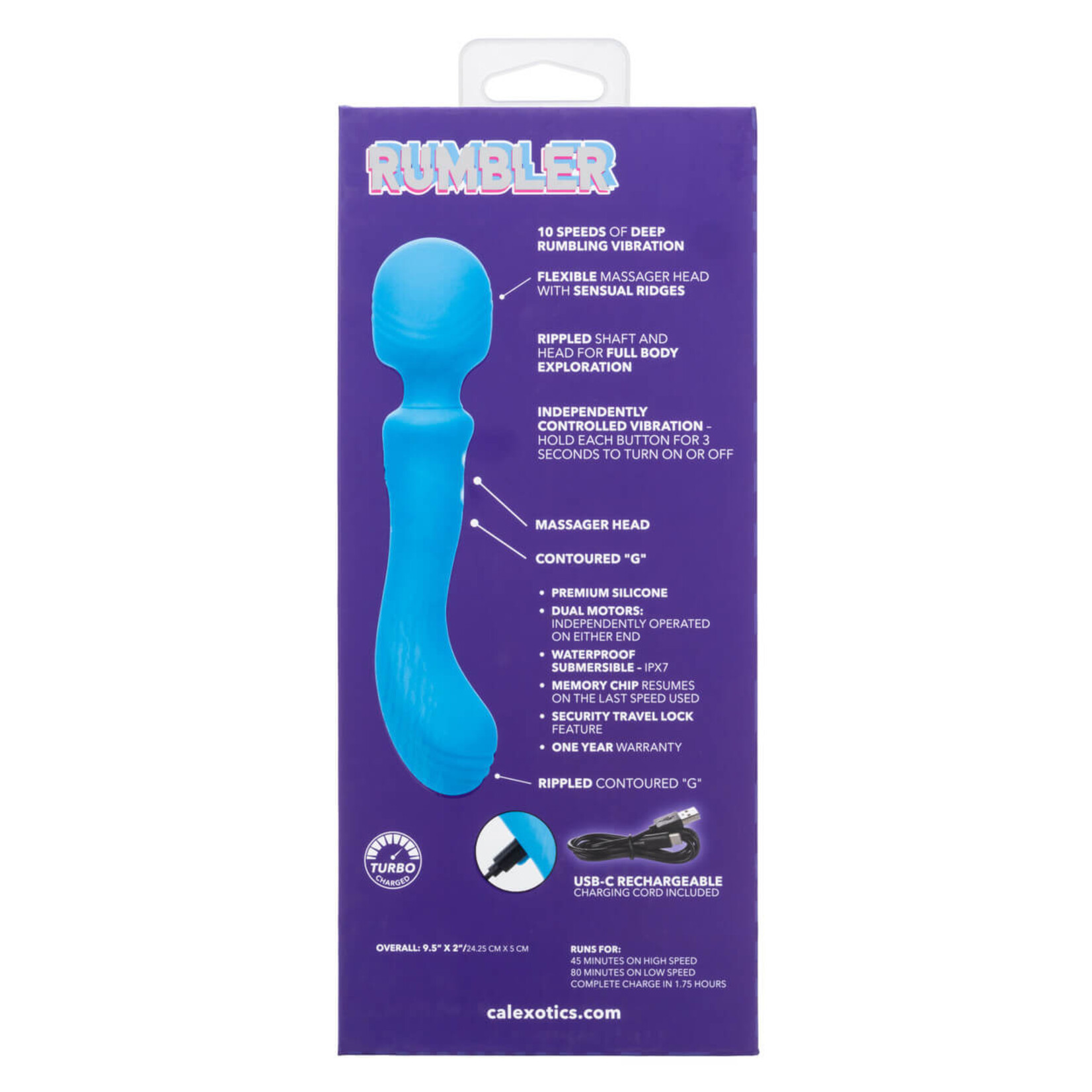 Cal Exotic Novelties Rumbler Rumble Wand