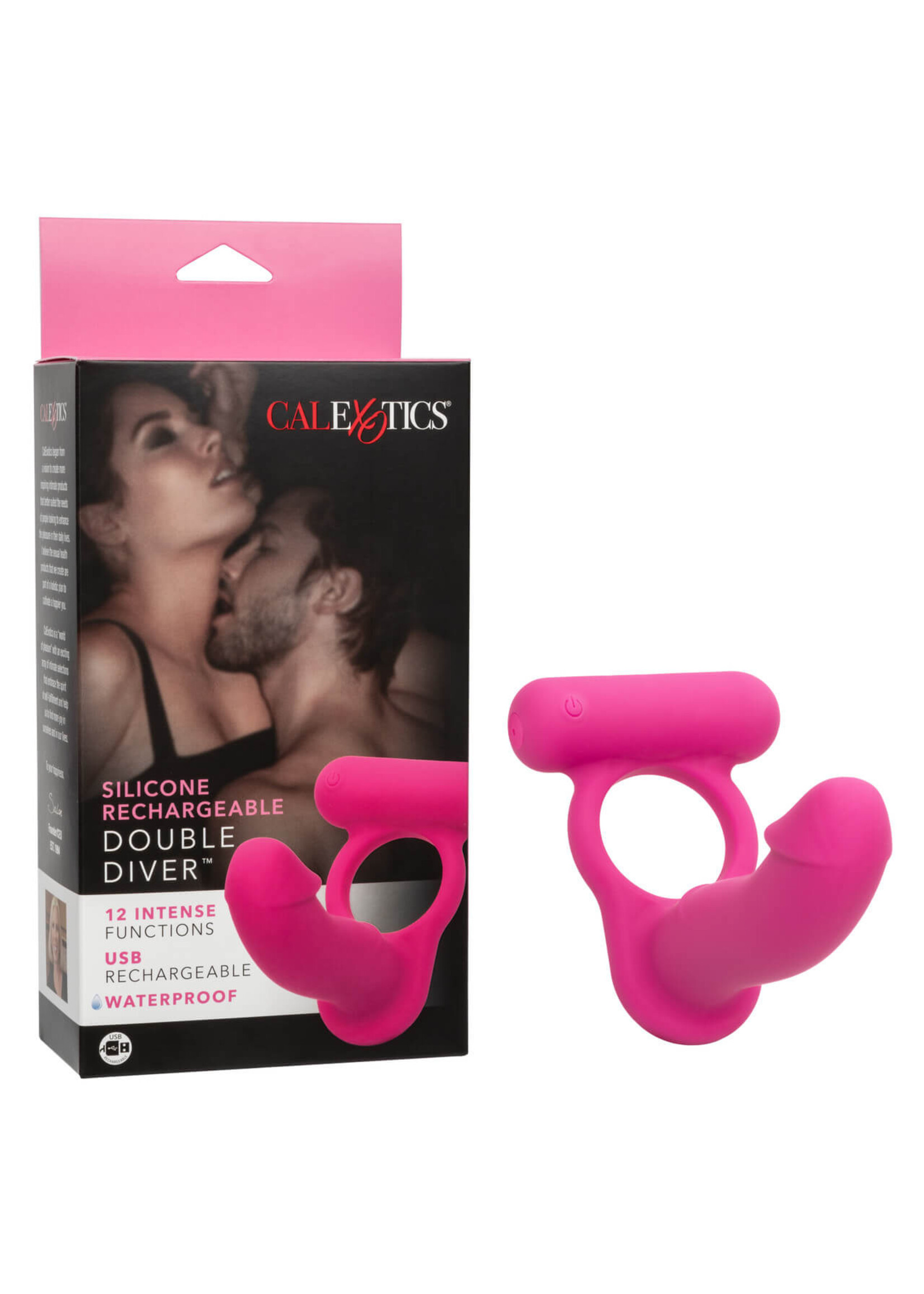 Cal Exotic Novelties Silicone Rechargeable Double Diver