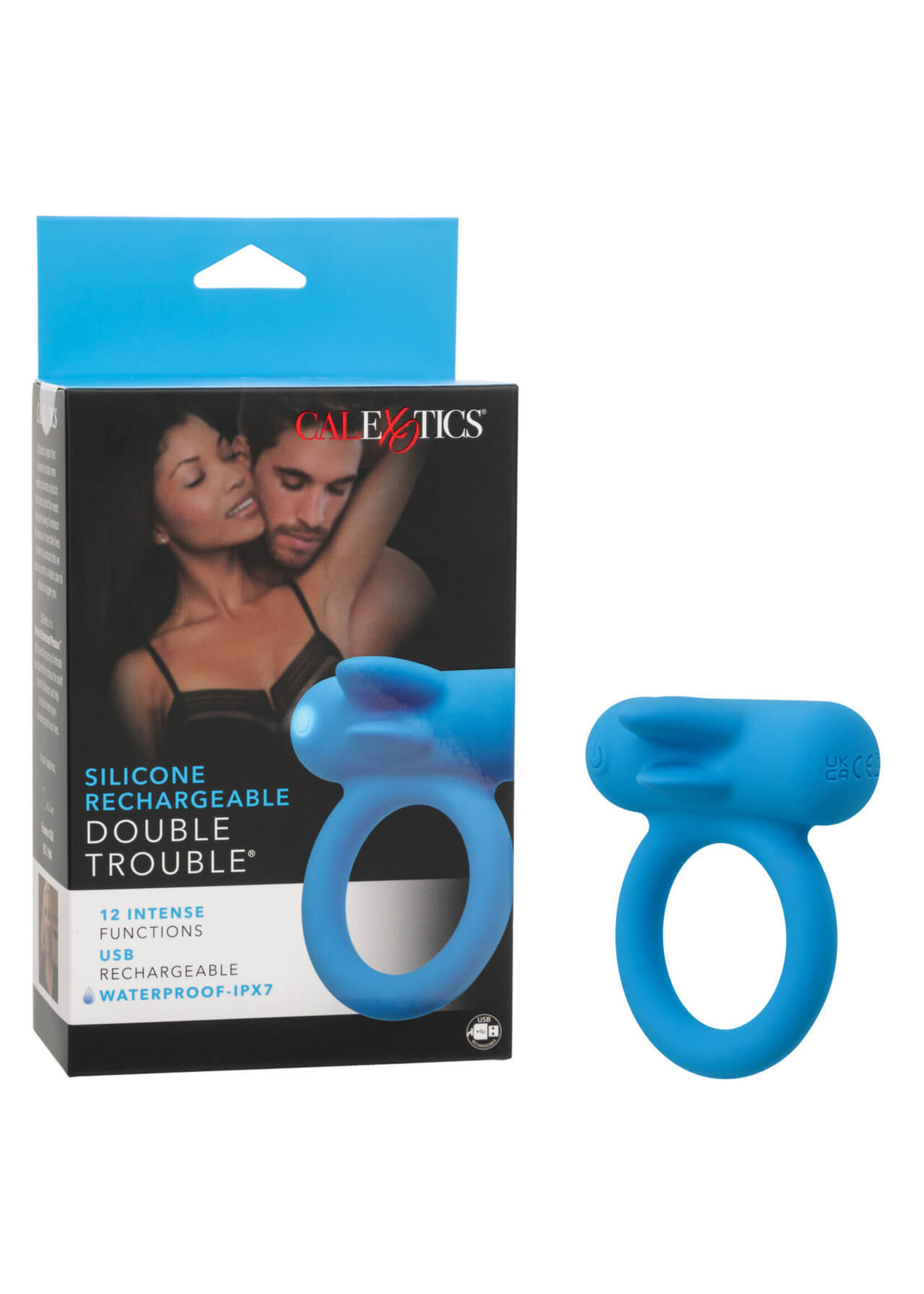 Cal Exotic Novelties Silicone Rechargeable Double Trouble