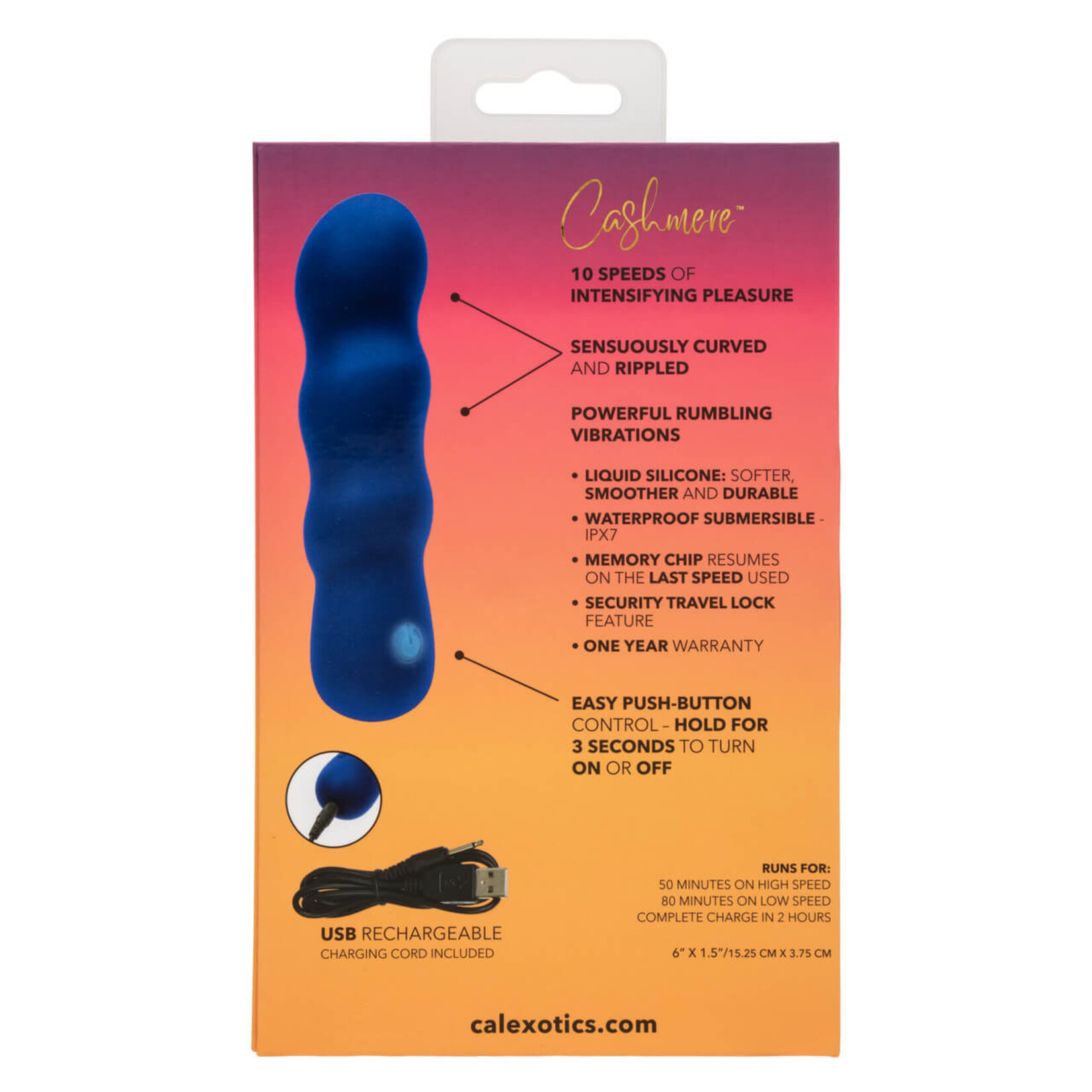 Cal Exotic Novelties Cashmere Satin Swirl G