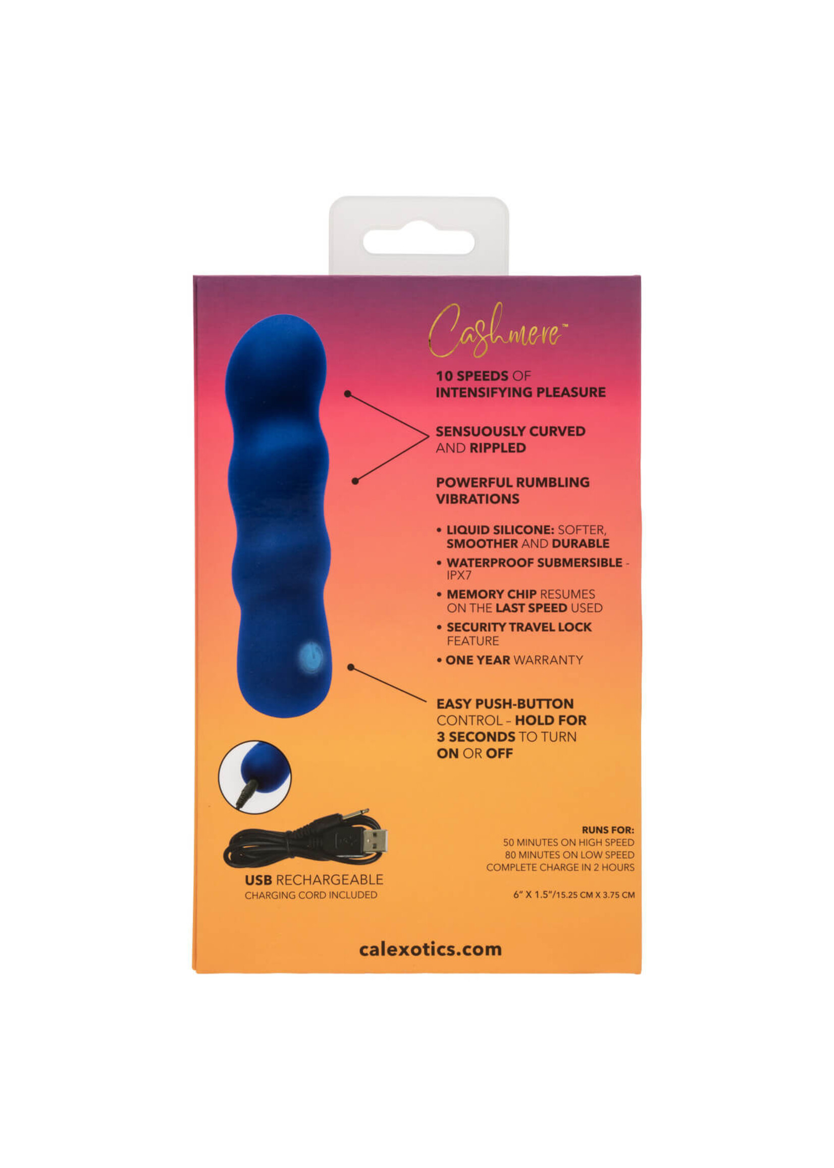 Cal Exotic Novelties Cashmere Satin Swirl G