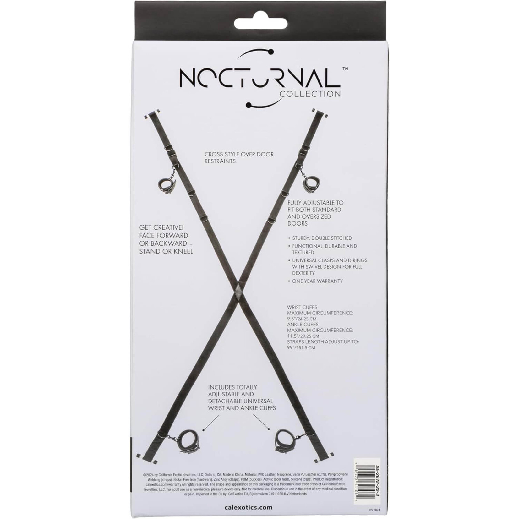 Nocturnal Nocturnal Collection - Over the Door Cross