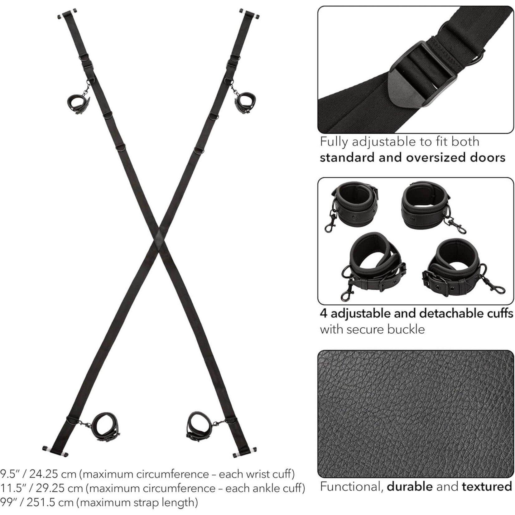 Nocturnal Nocturnal Collection - Over the Door Cross