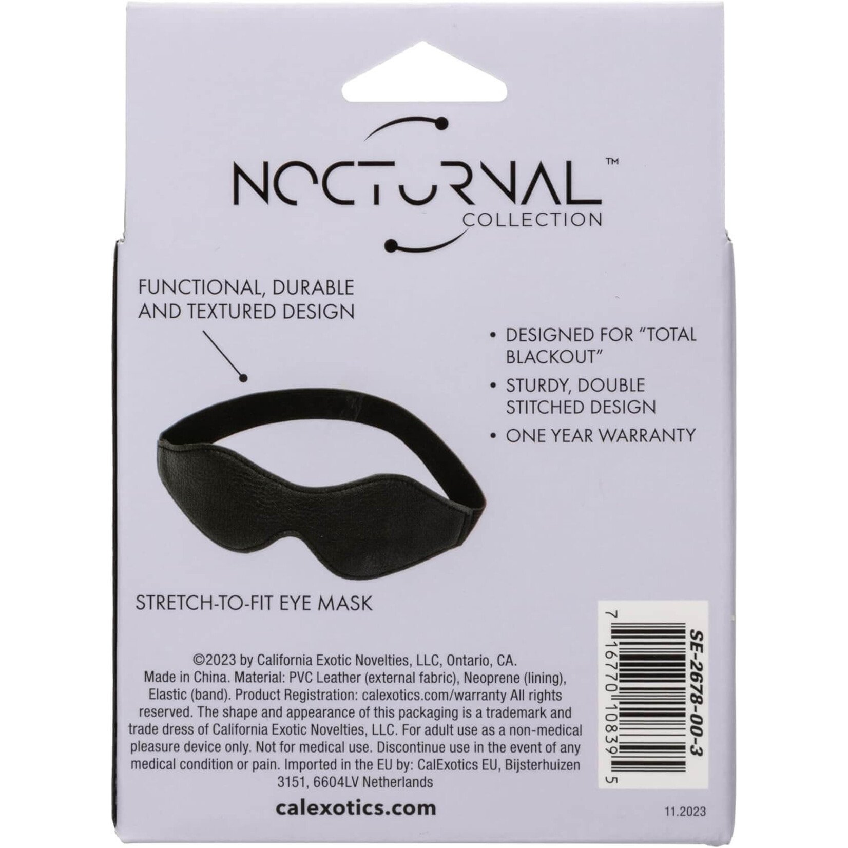 Nocturnal Nocturnal Collection - Eye Mask