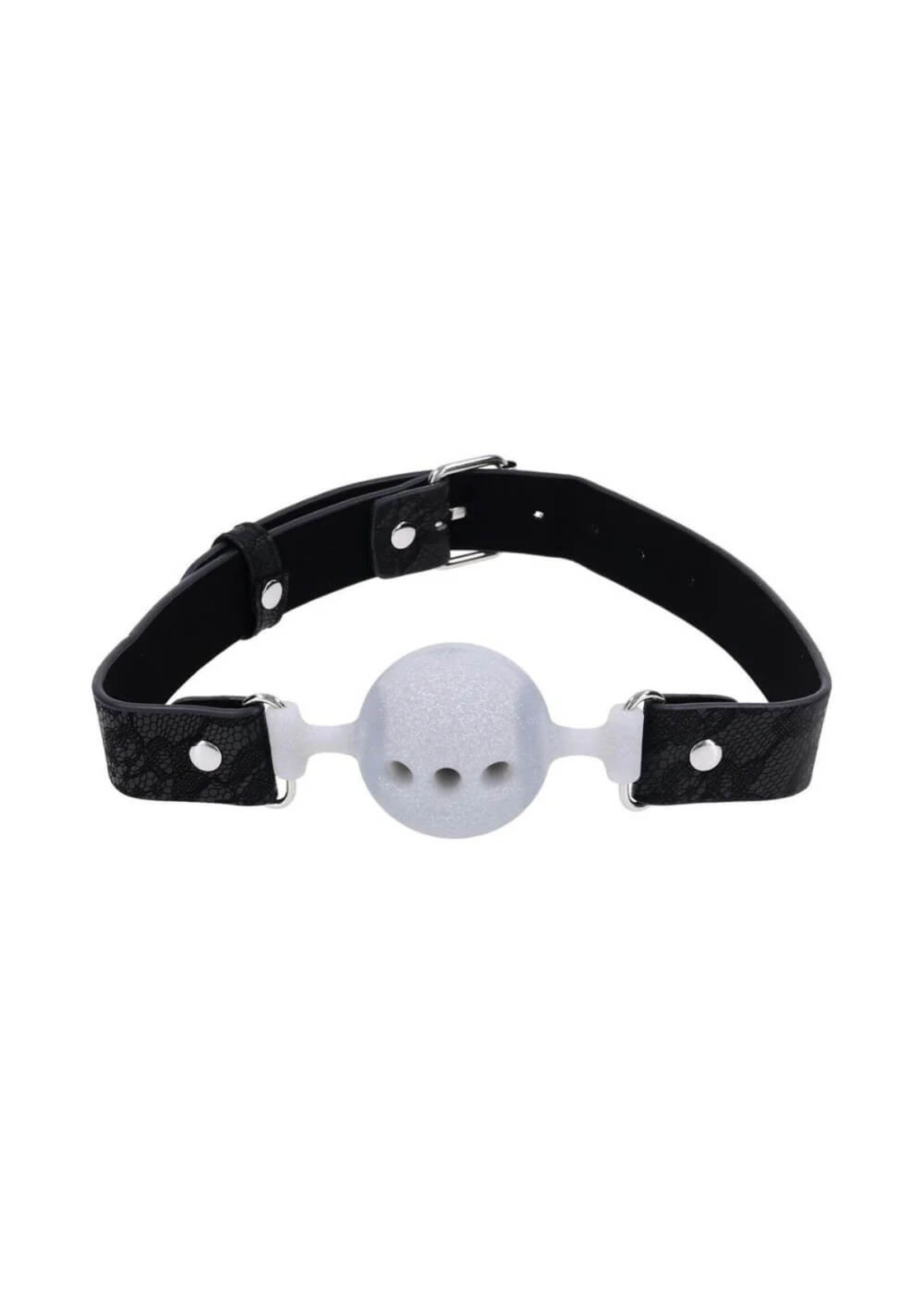 Sportsheets Sportsheets Sex & Mischief Lace Silicone Breathable Ball Gag