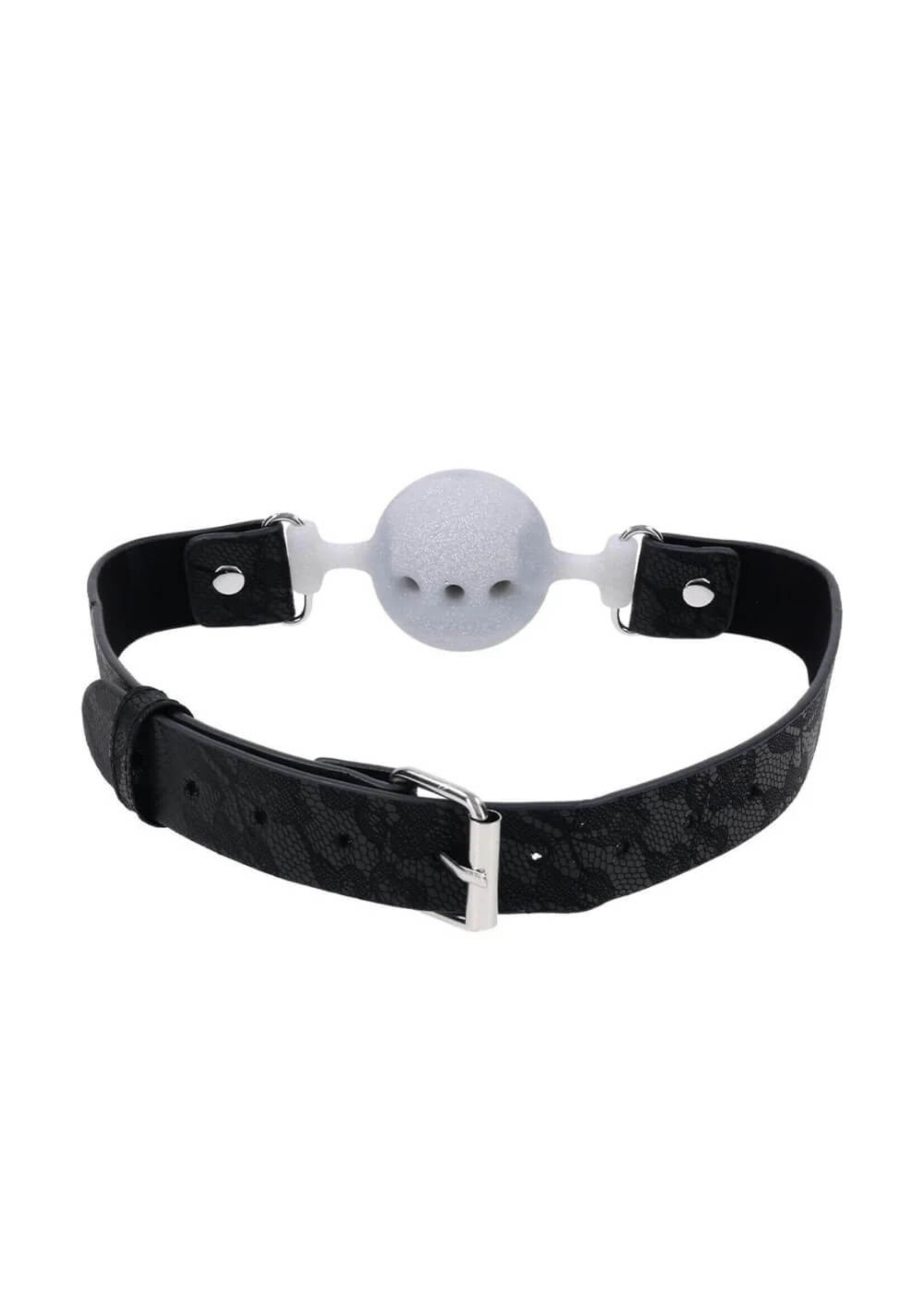 Sportsheets Sportsheets Sex & Mischief Lace Silicone Breathable Ball Gag