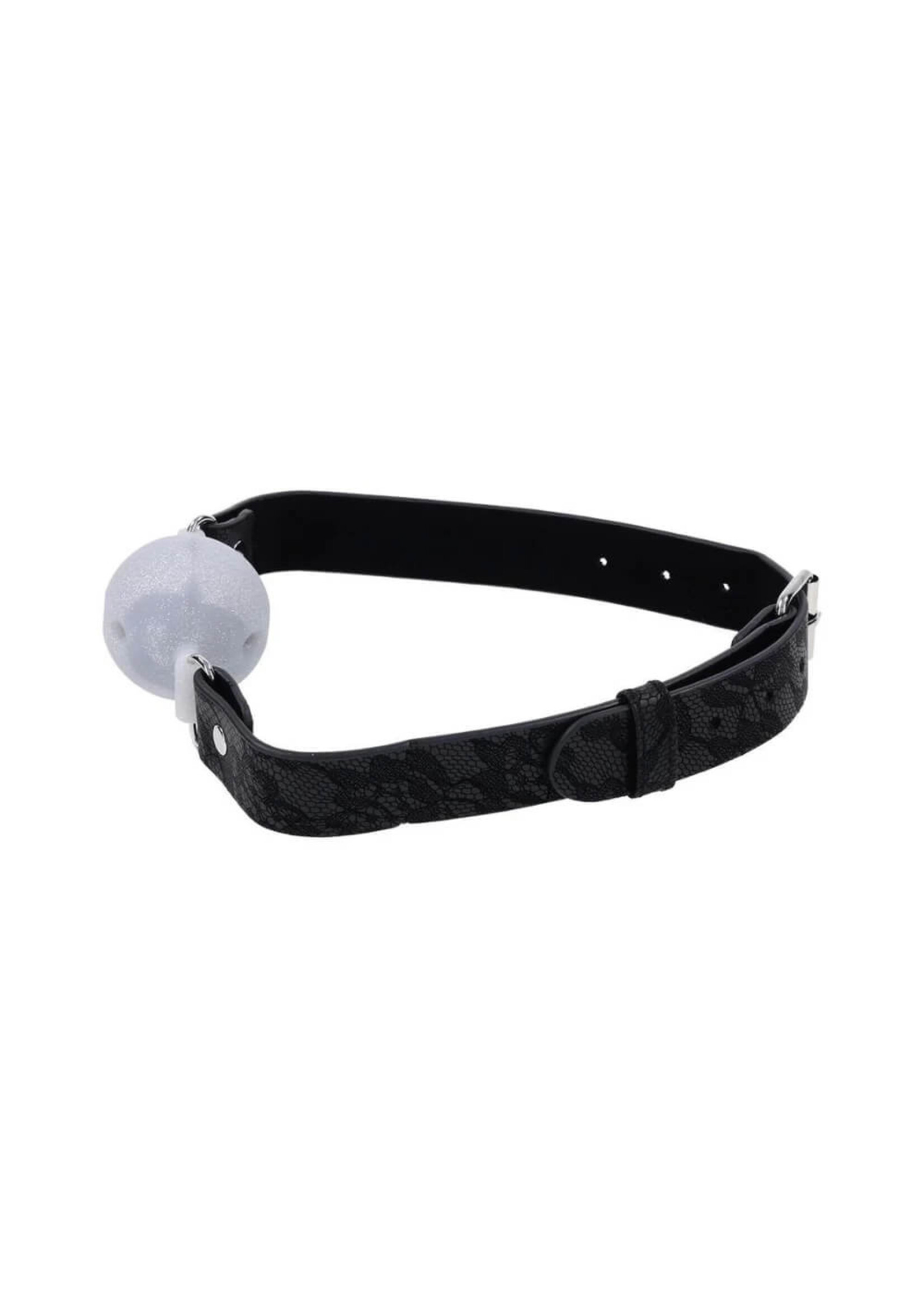 Sportsheets Sportsheets Sex & Mischief Lace Silicone Breathable Ball Gag