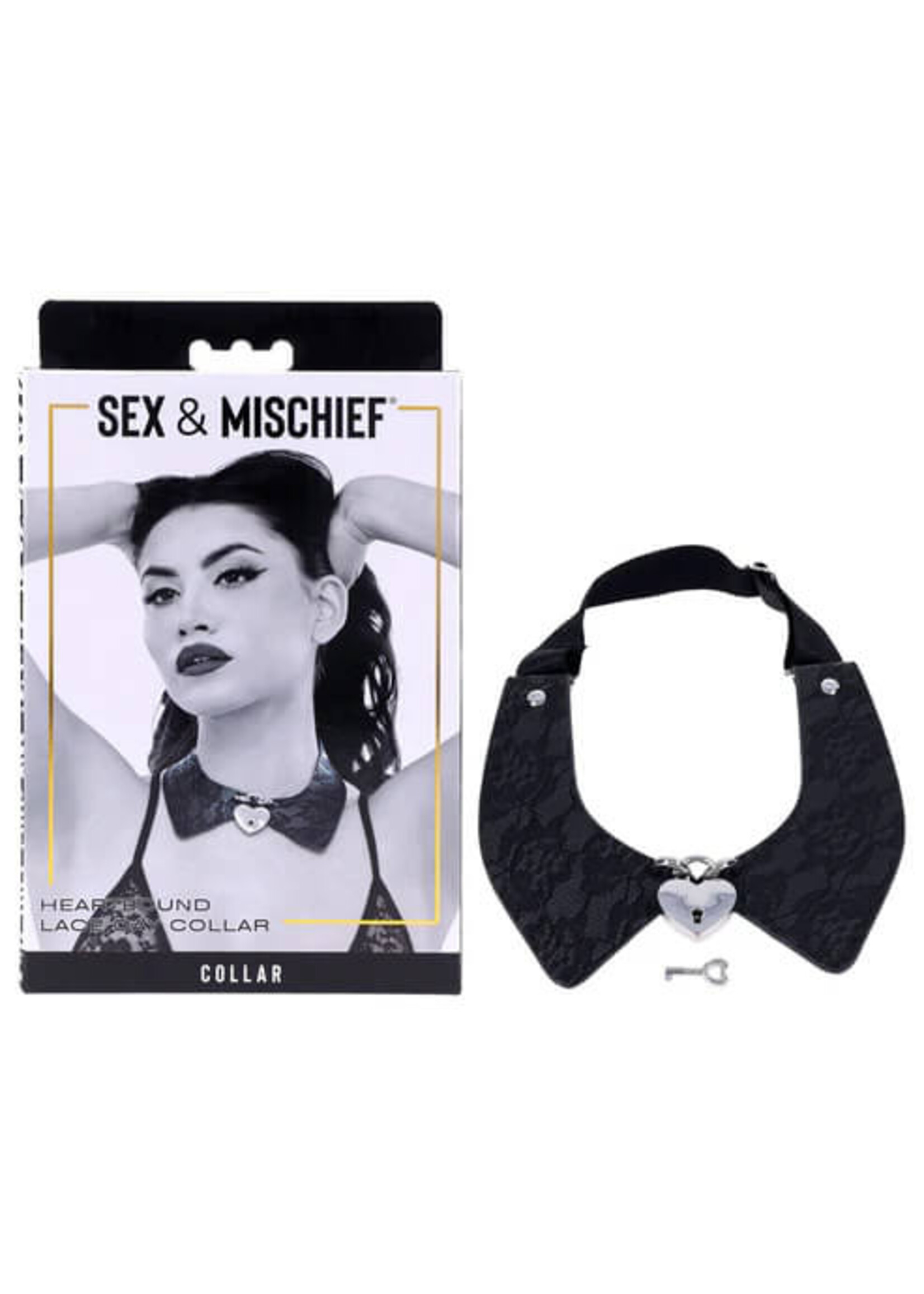 Sportsheets Sportsheets Sex & Mischief Heartbound Lace Day Collar