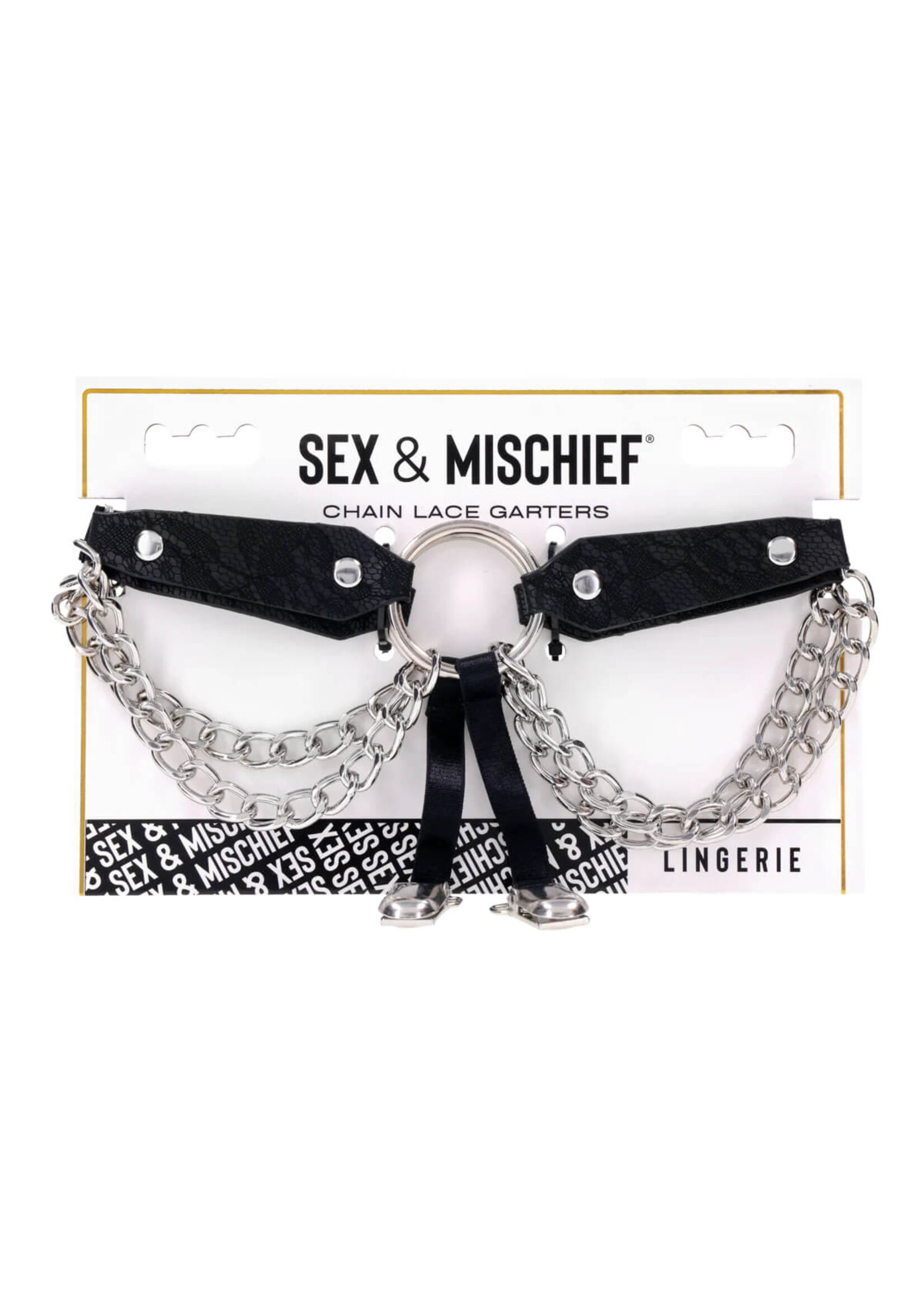 Sportsheets Sportsheets Sex & Mischief Chain Lace Garters