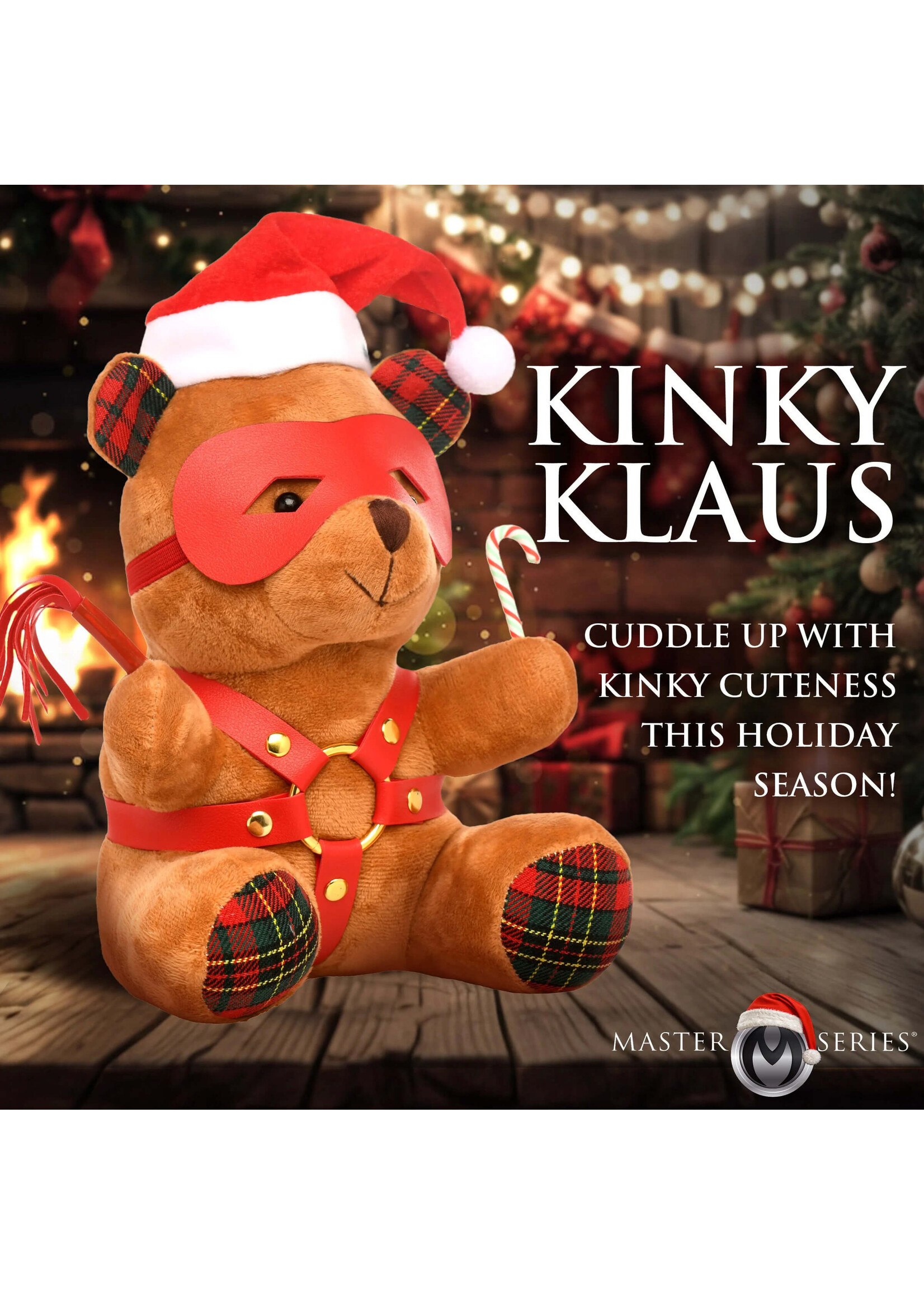 Holiday Bondage Bear - Brown