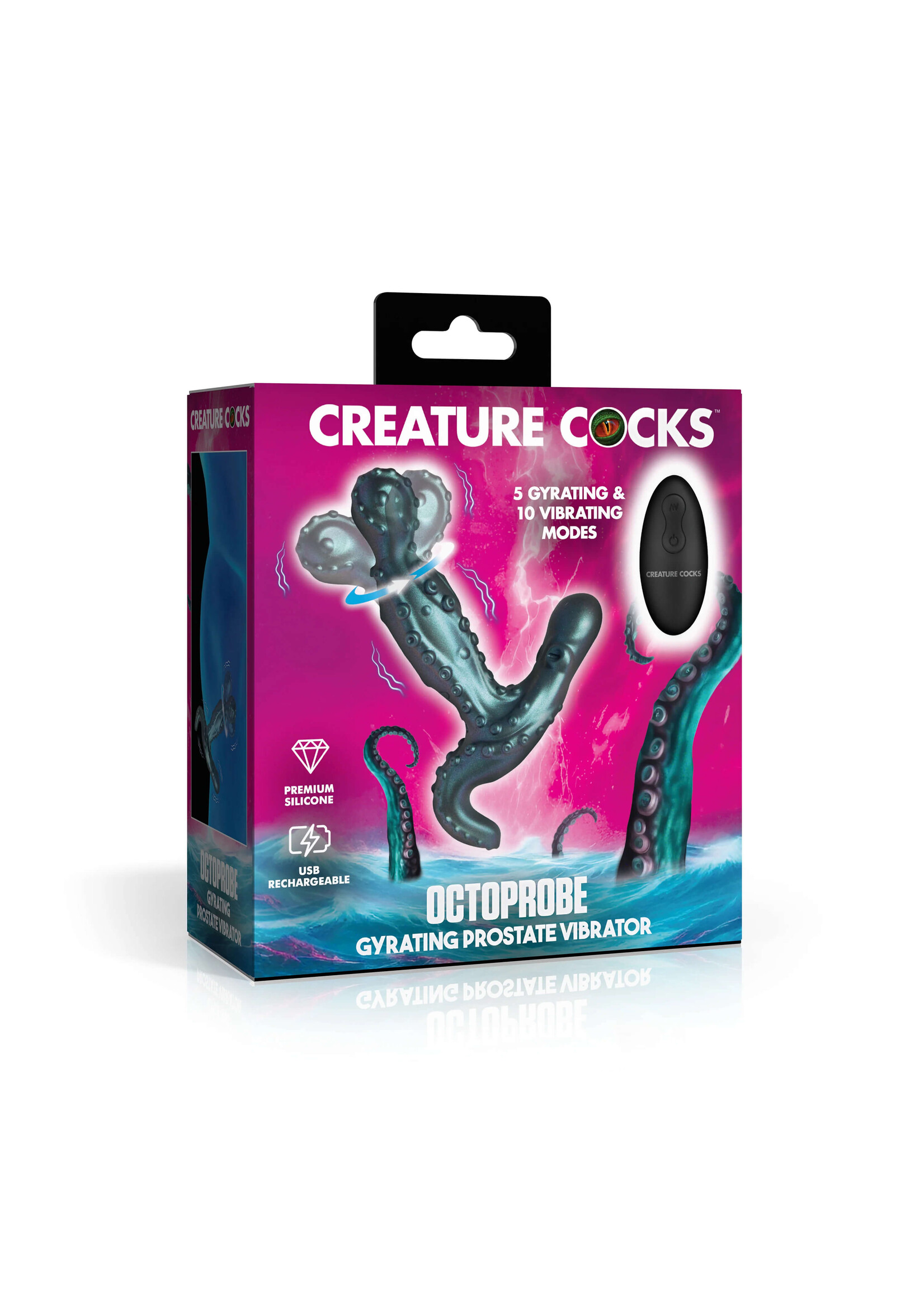 Creature Cocks Octoprobe Gyrating Prostate Vibrator
