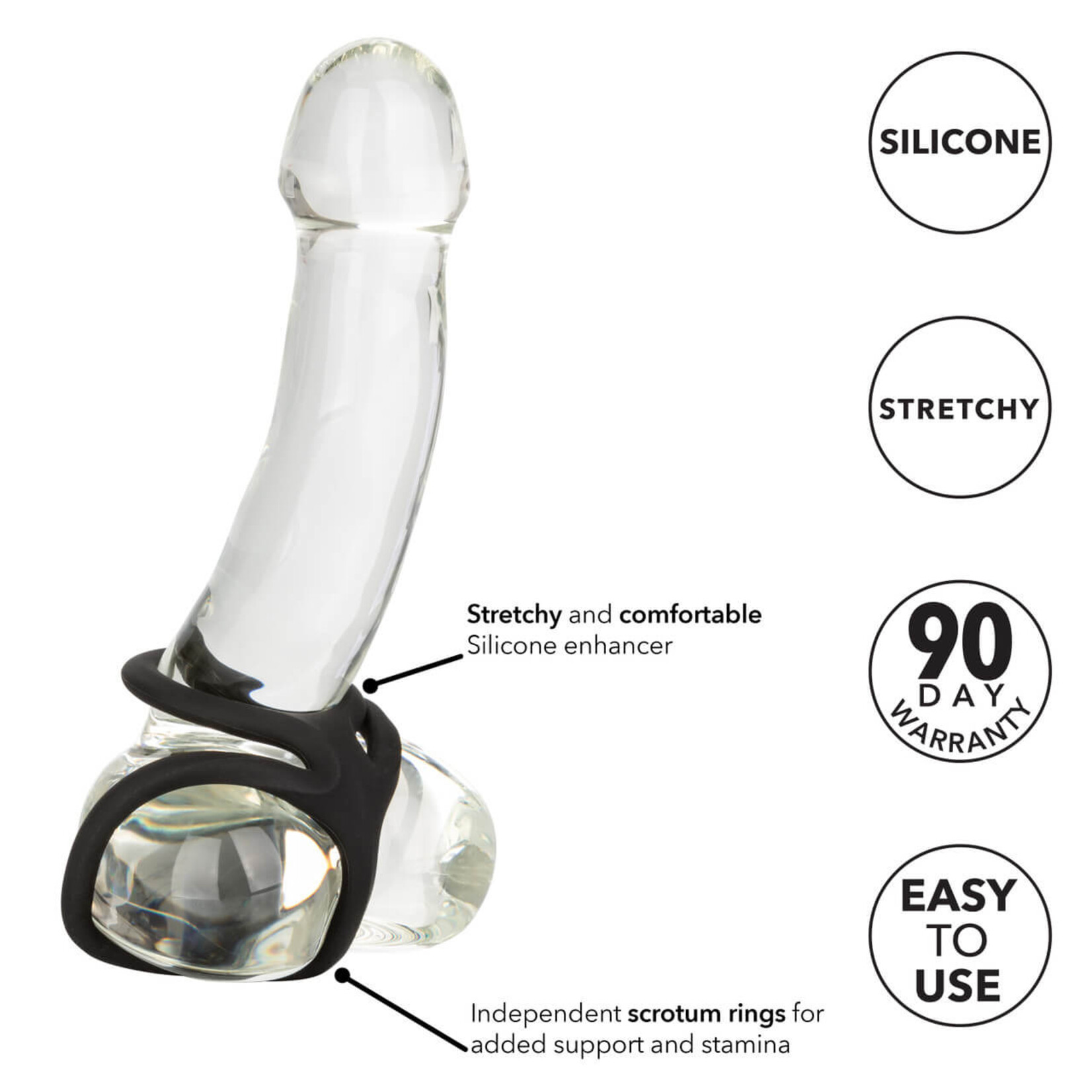 Cal Exotic Novelties Silicone Ball Spreader