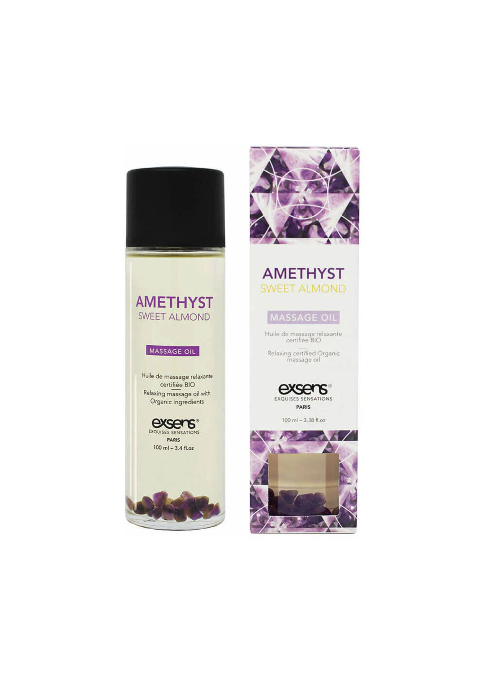 Exsens Exsens Organic Crystal Infused Massage Oil