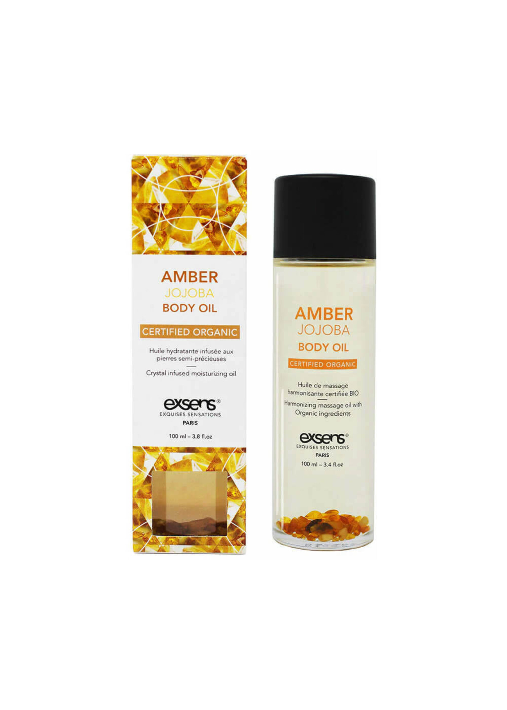 Exsens Exsens Organic Crystal Infused Massage Oil