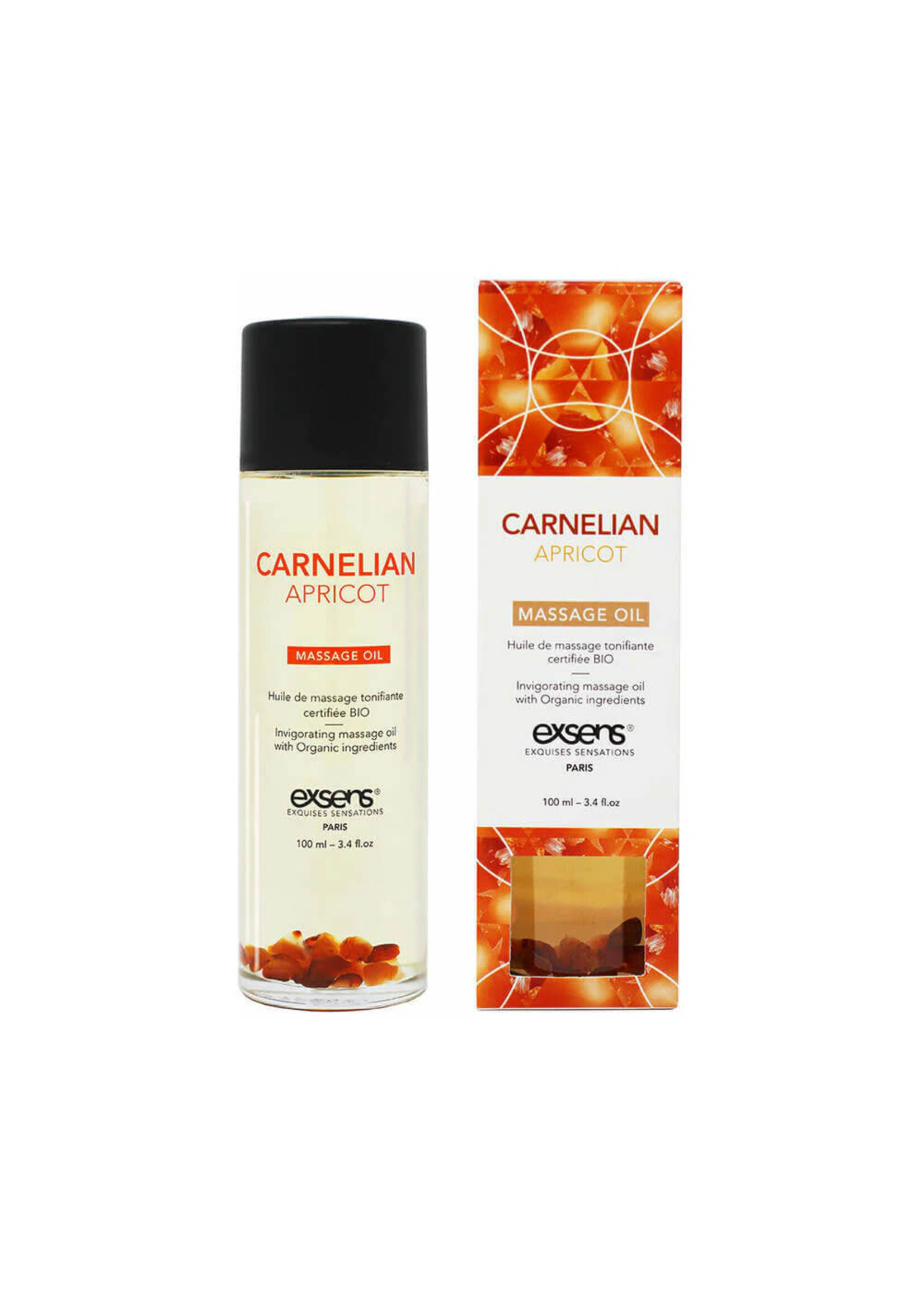 Exsens Exsens Organic Crystal Infused Massage Oil