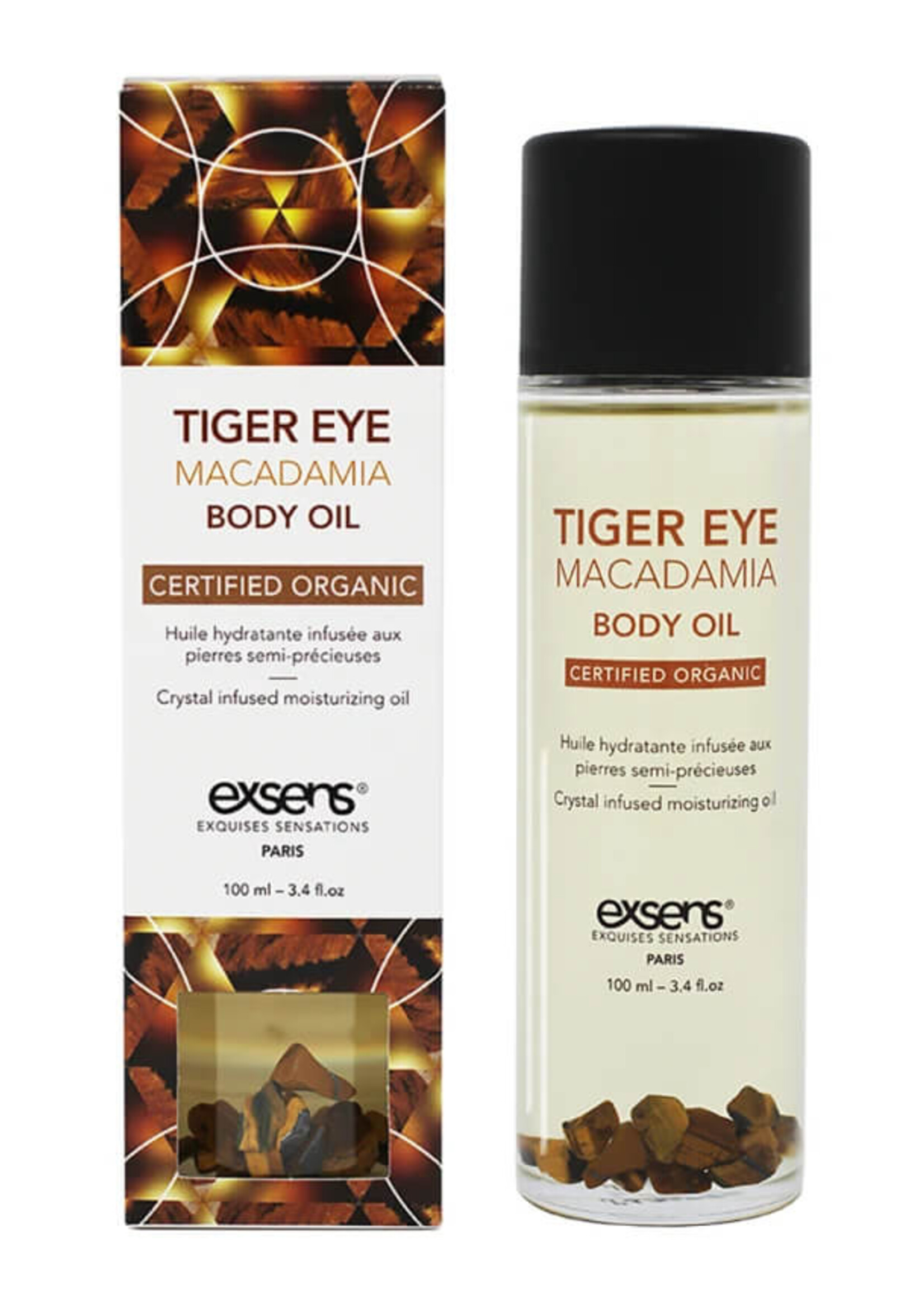 Exsens Exsens Organic Crystal Infused Massage Oil