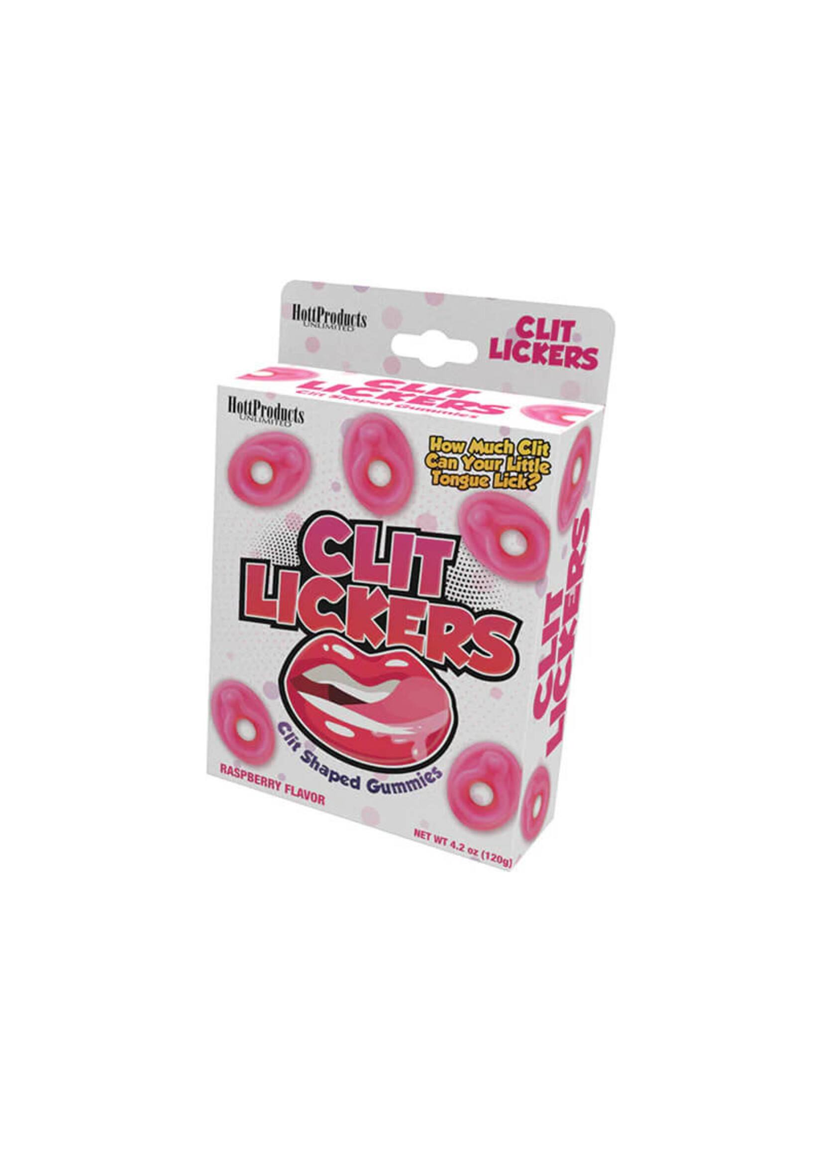 Clit Lickers Gummies Raspberry Flavor